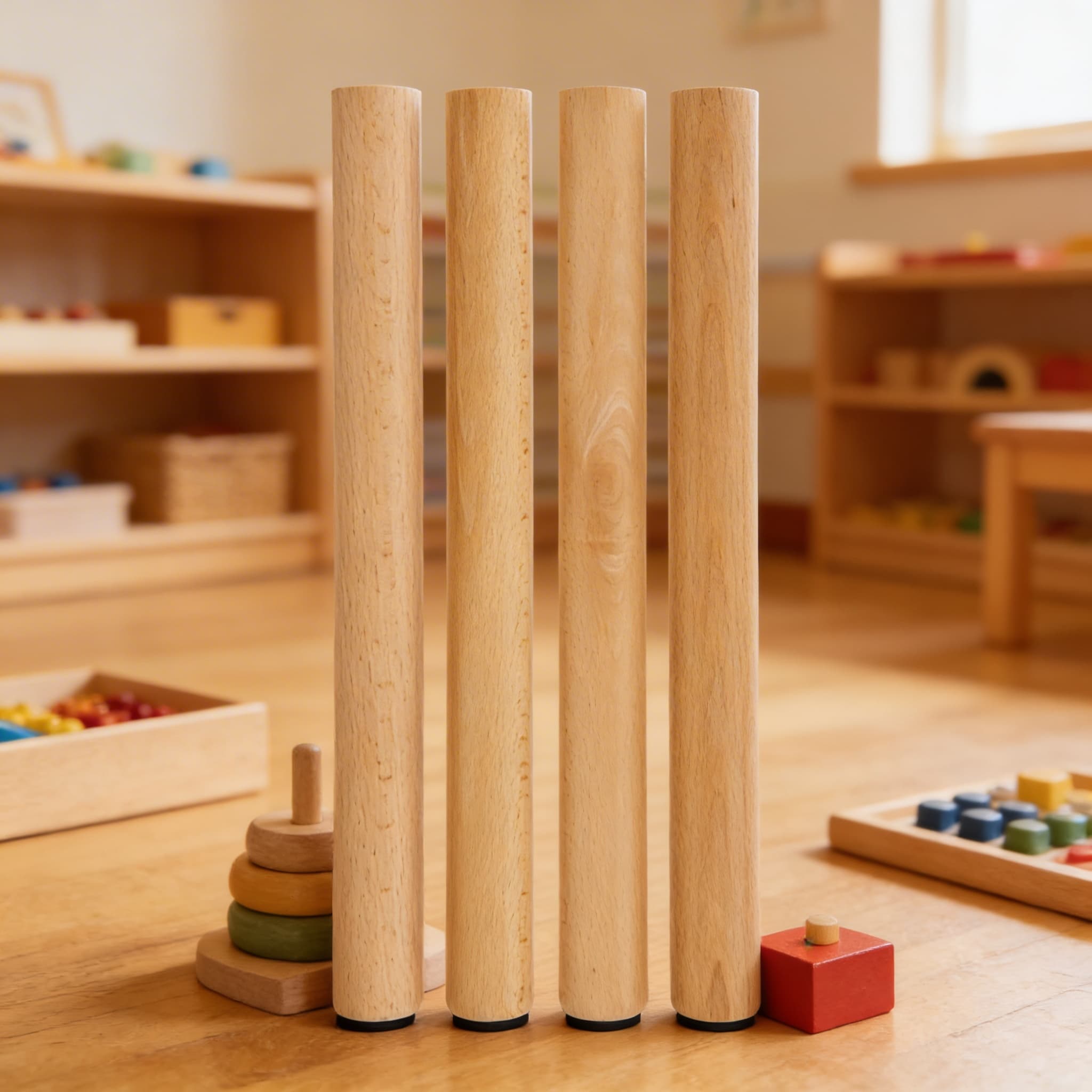 4er-Set Tischbeine: Höhe 53 cm — Ansicht 3