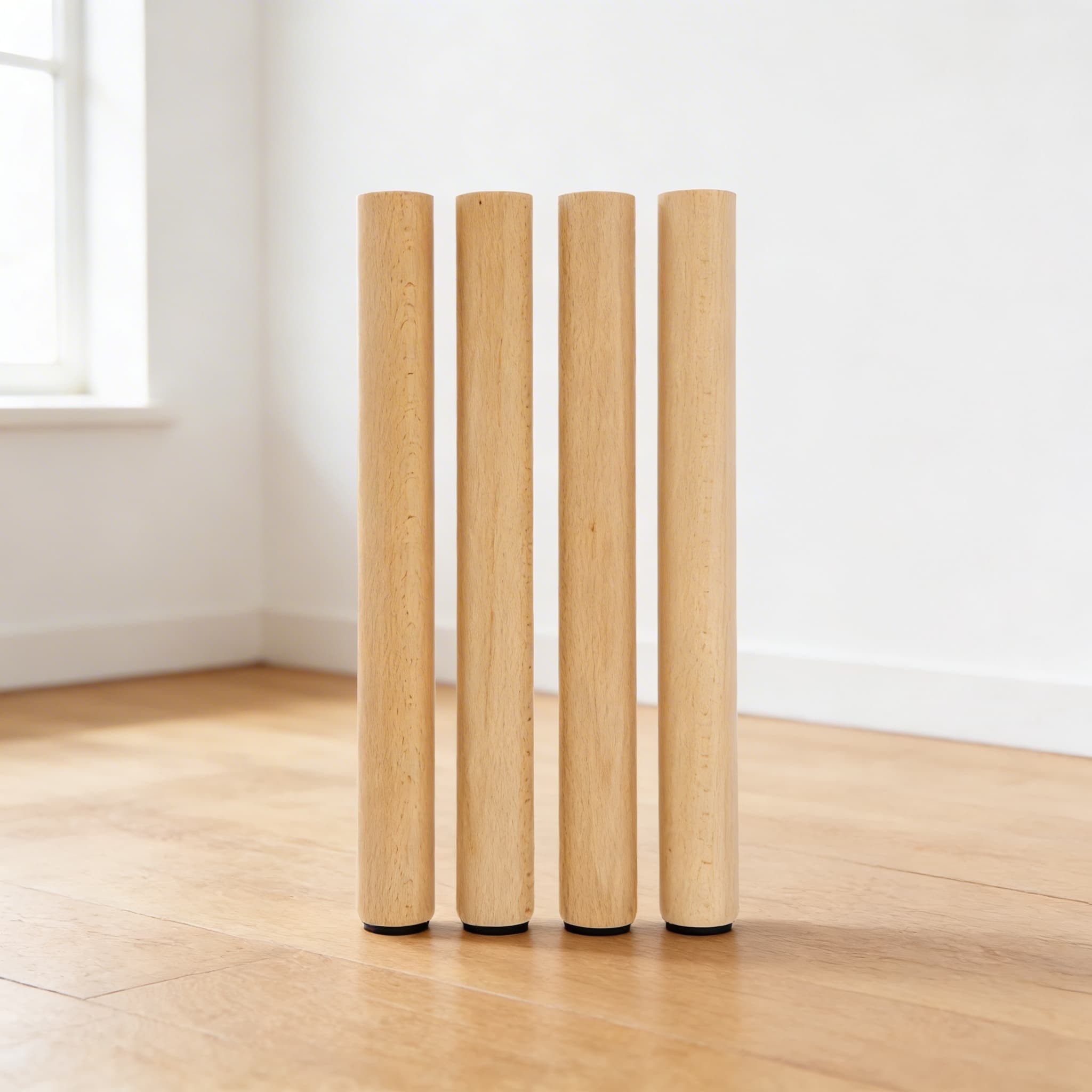4er-Set Tischbeine: Höhe 59 cm — Ansicht 2