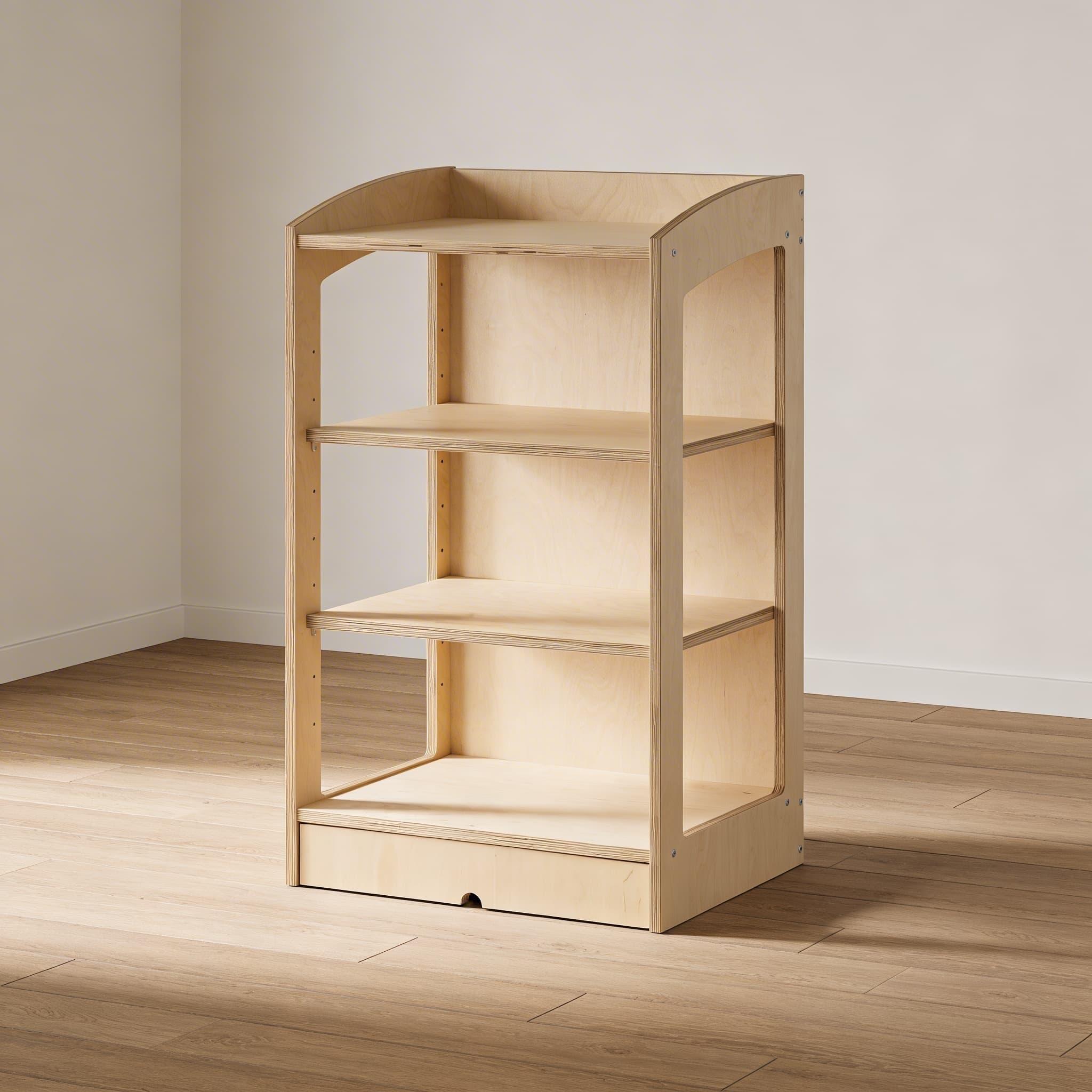 Geometrie-/Biologieschrank: Offene Rückseite (93 cm) — Katalogansicht