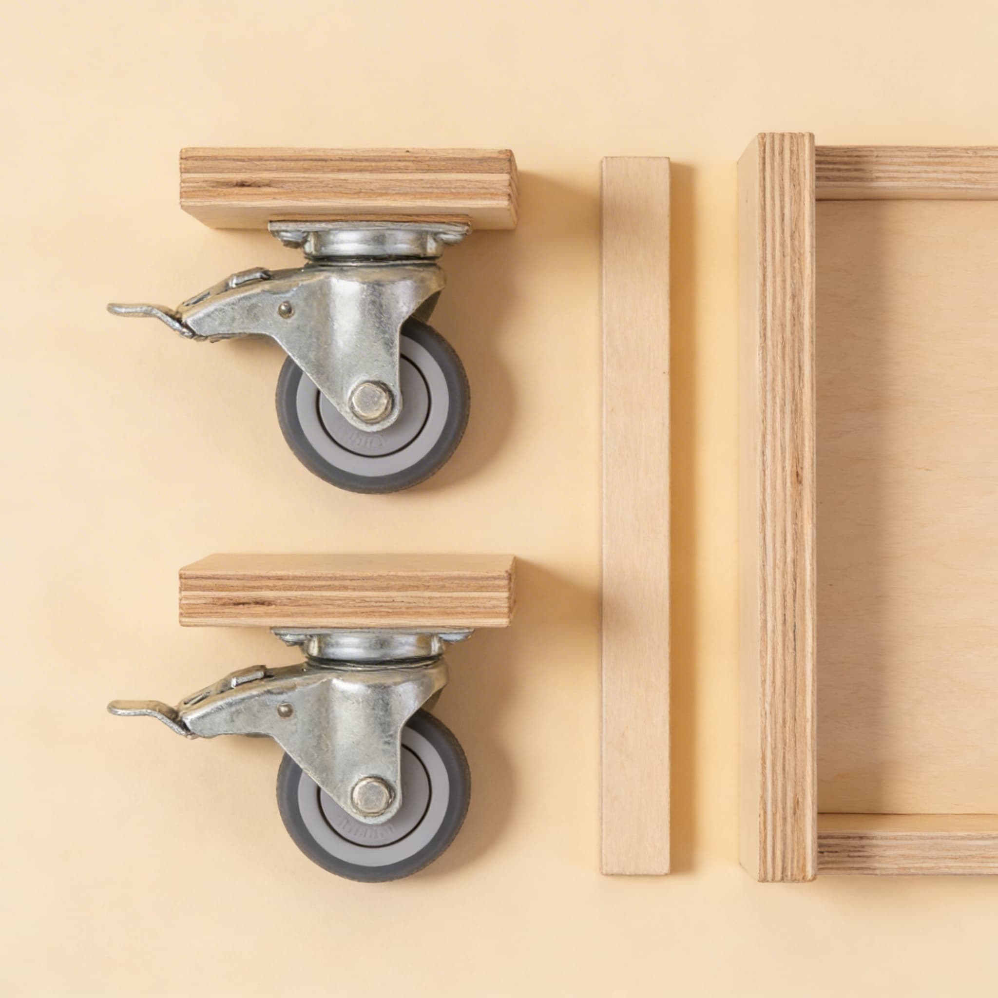 Tablett ohne Gleiter: Transparent (15 cm) — Ansicht 2