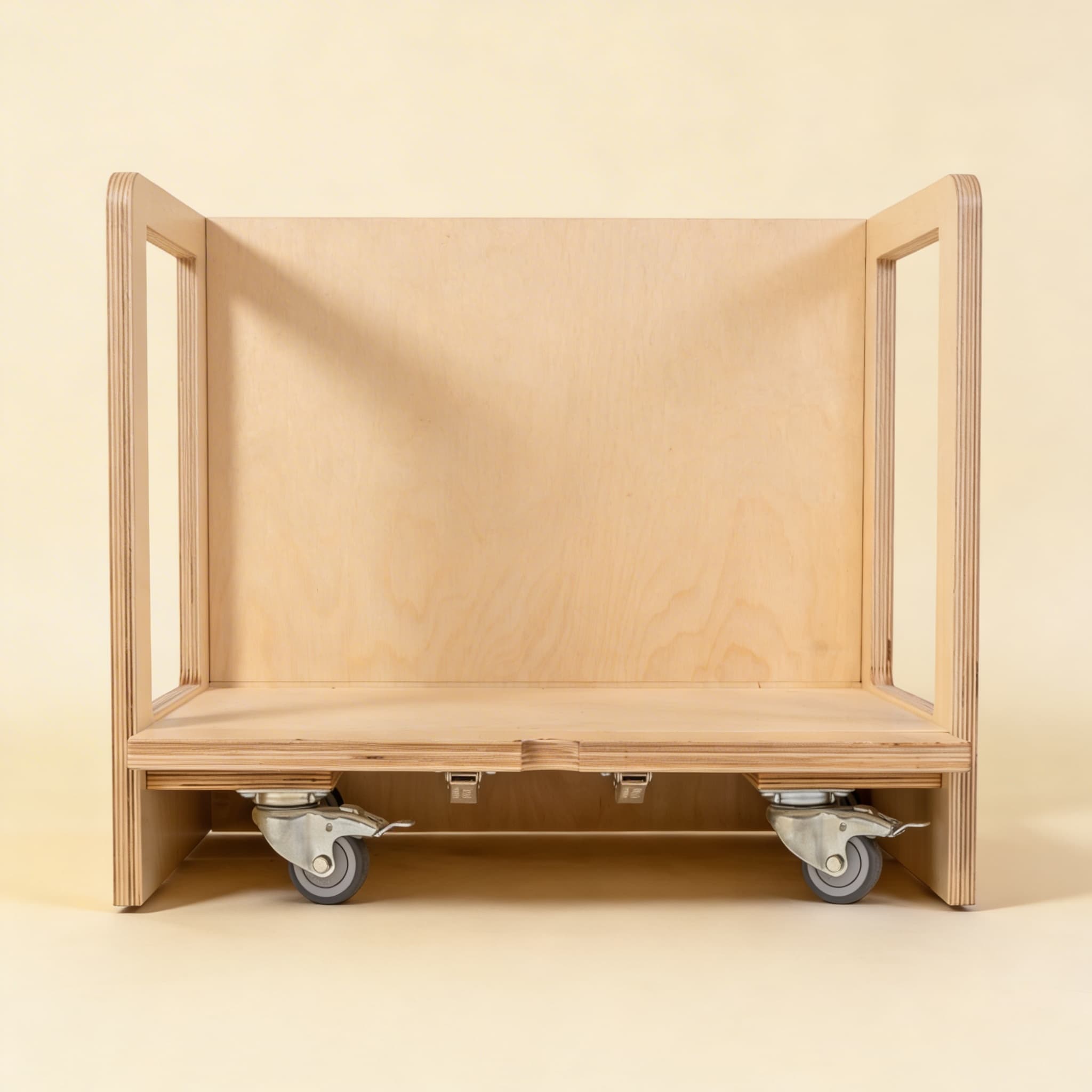 Tablett ohne Gleiter: Transparent (15 cm)