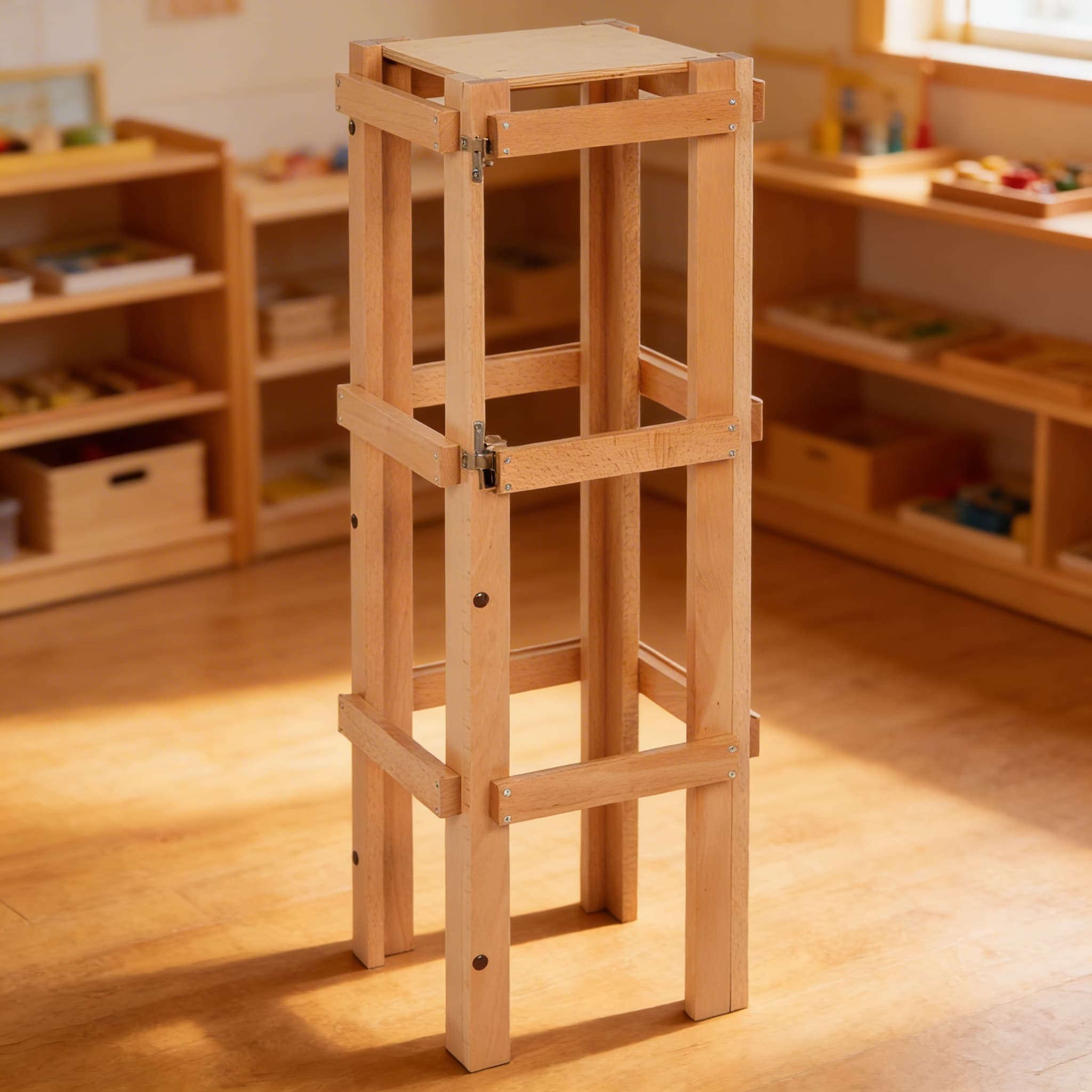 Anziehrahmen-Ständer — Professionelle Aufbewahrung — Detailansicht