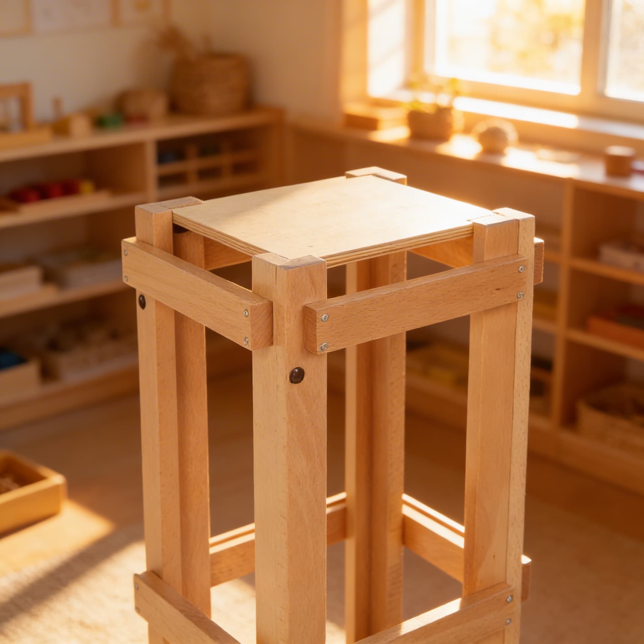 Anziehrahmen-Ständer — Professionelle Aufbewahrung — Im Einsatz