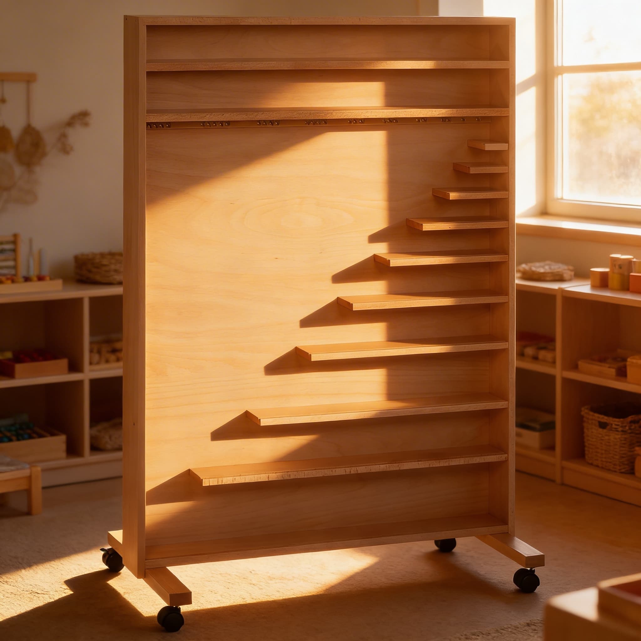 Perlenmaterial-Schrank — Professionelle Aufbewahrung — Im Einsatz