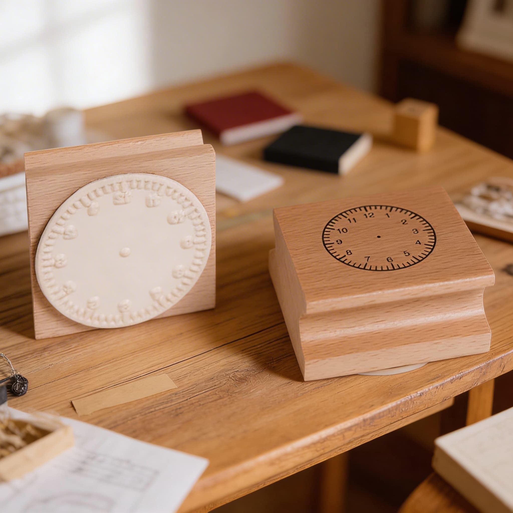 Uhrstempel: 12-Stunden — Ansicht 3