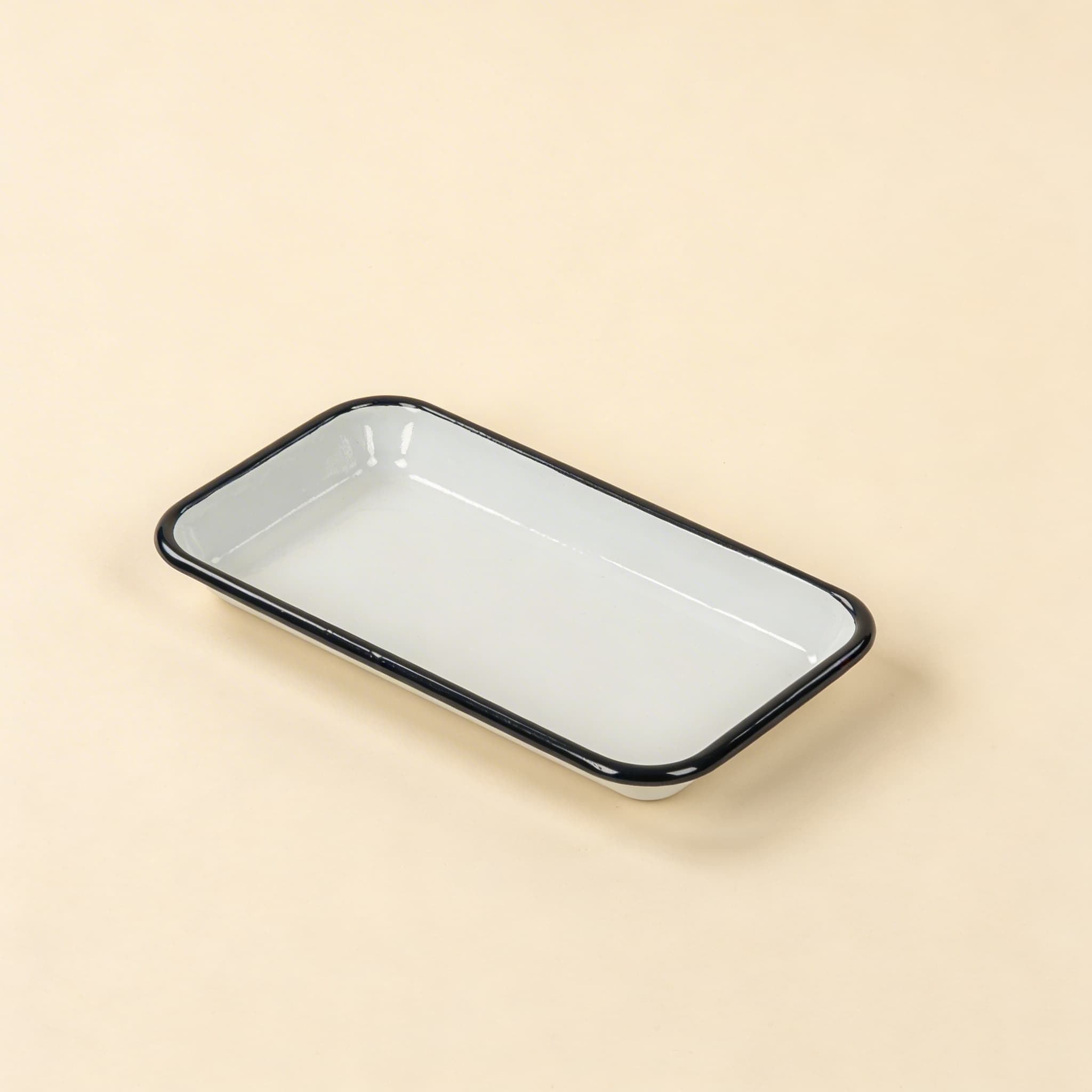 Emaille-Serviertablett / Pfanne — Ansicht 2