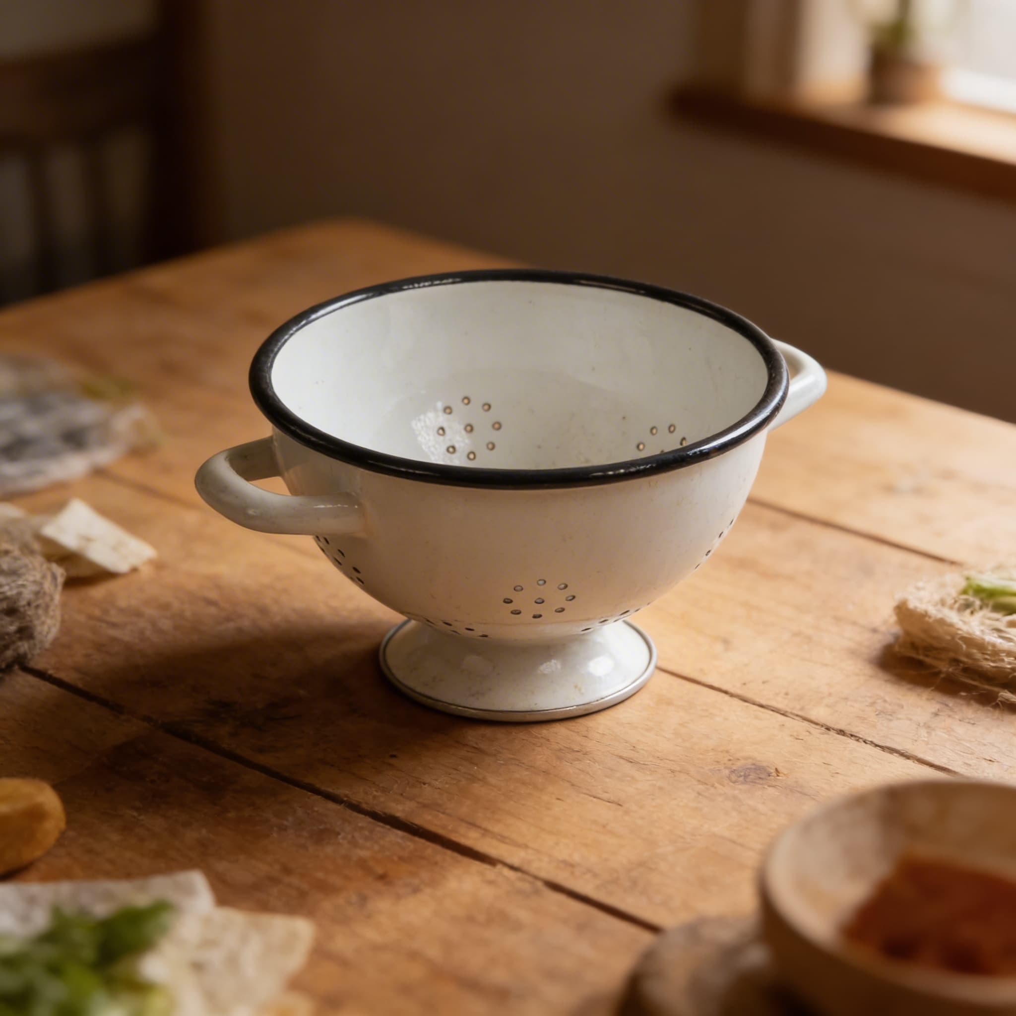 Emaille-Sieb: Groß — Ansicht 3