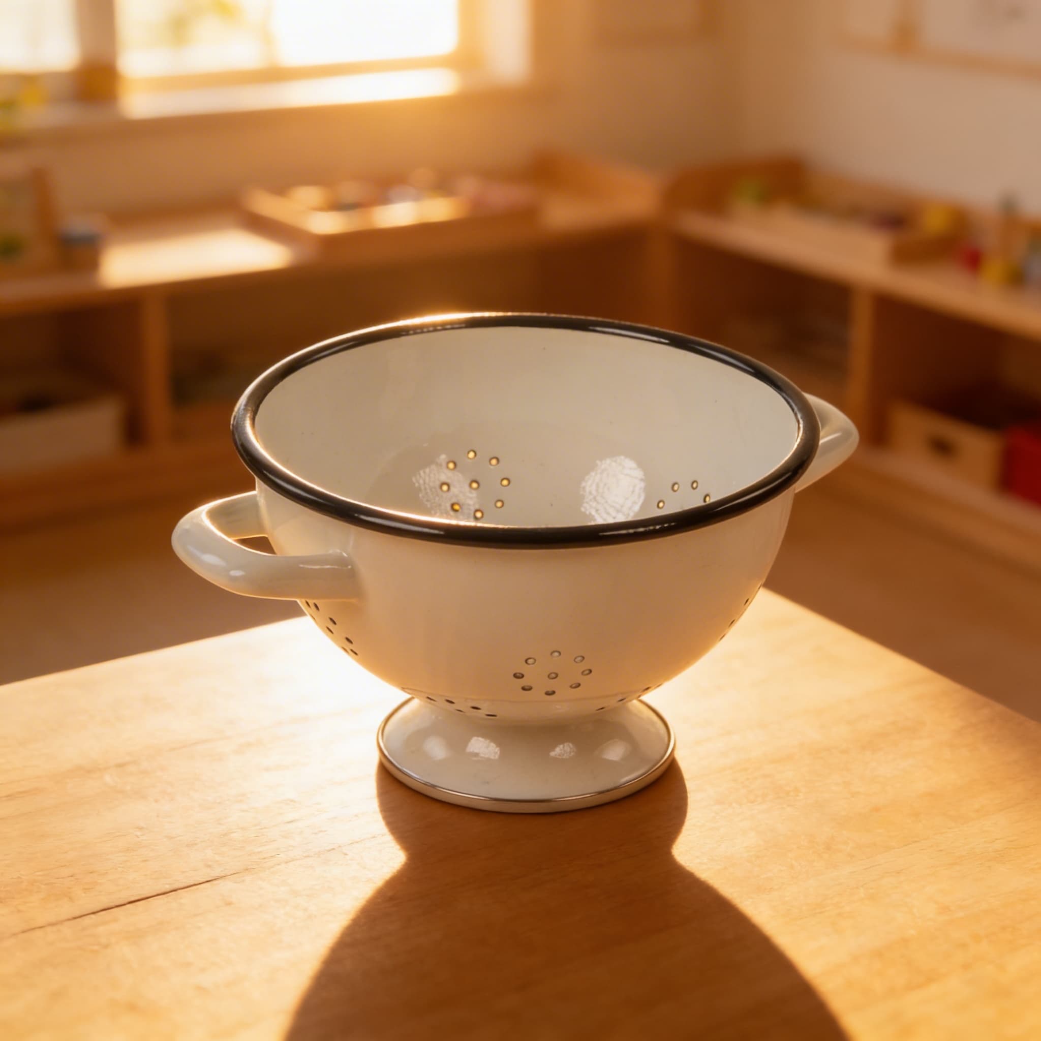 Emaille-Sieb: Groß — Ansicht 4