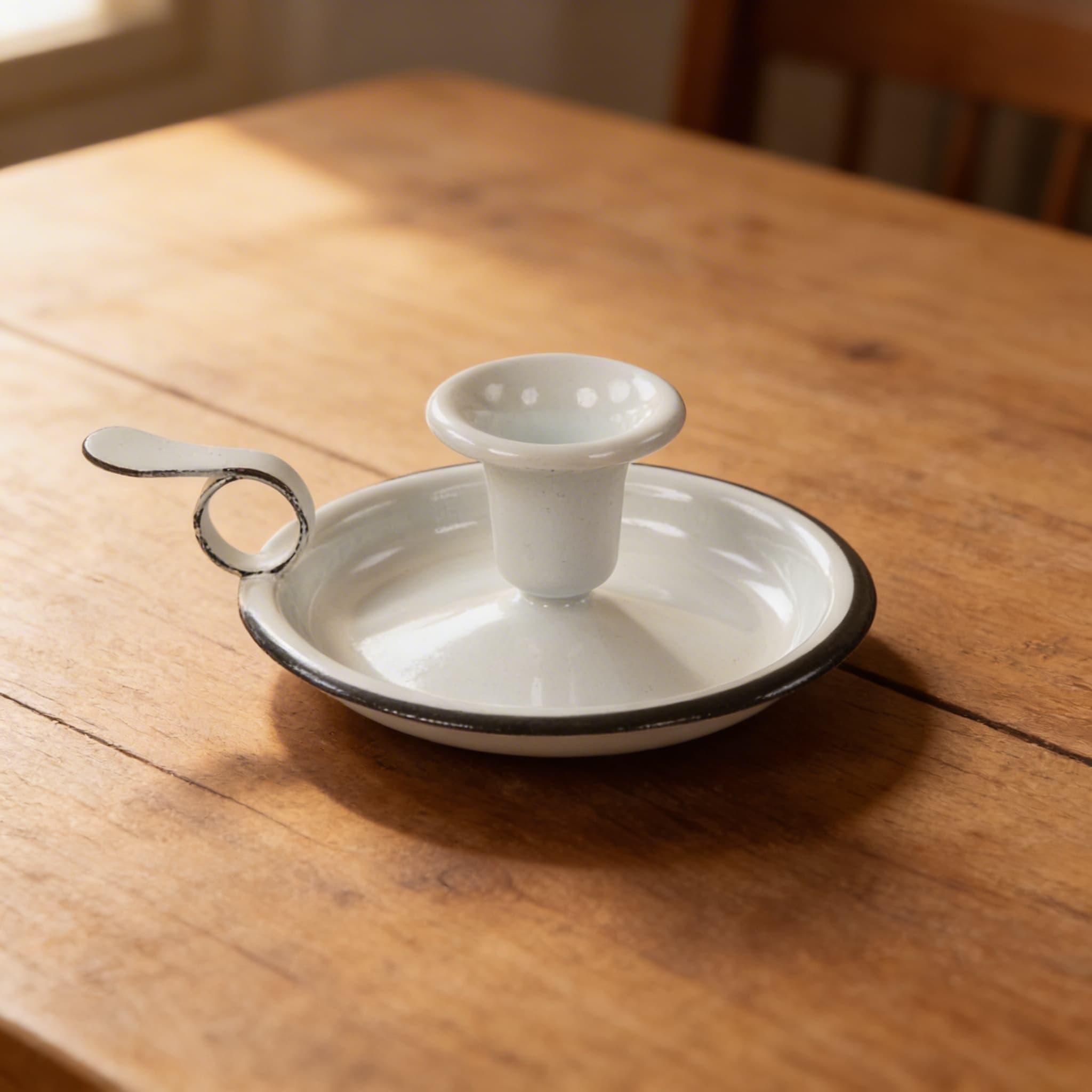 Emaille-Kerzenhalter — Ansicht 3