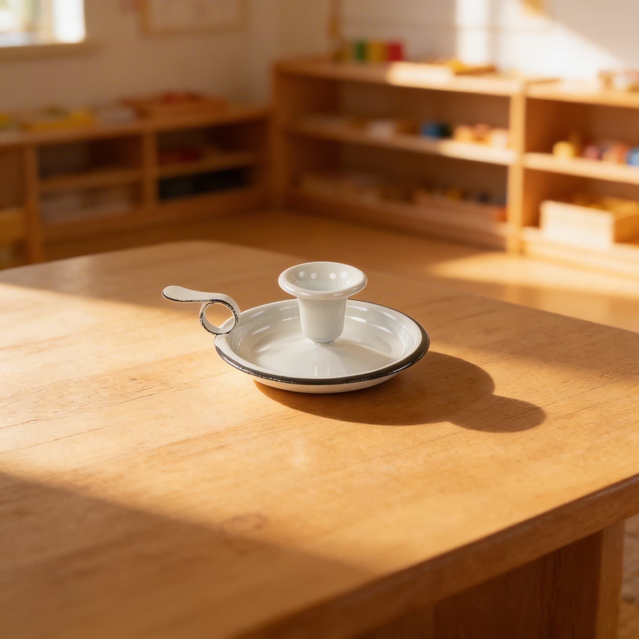 Emaille-Kerzenhalter — Ansicht 4