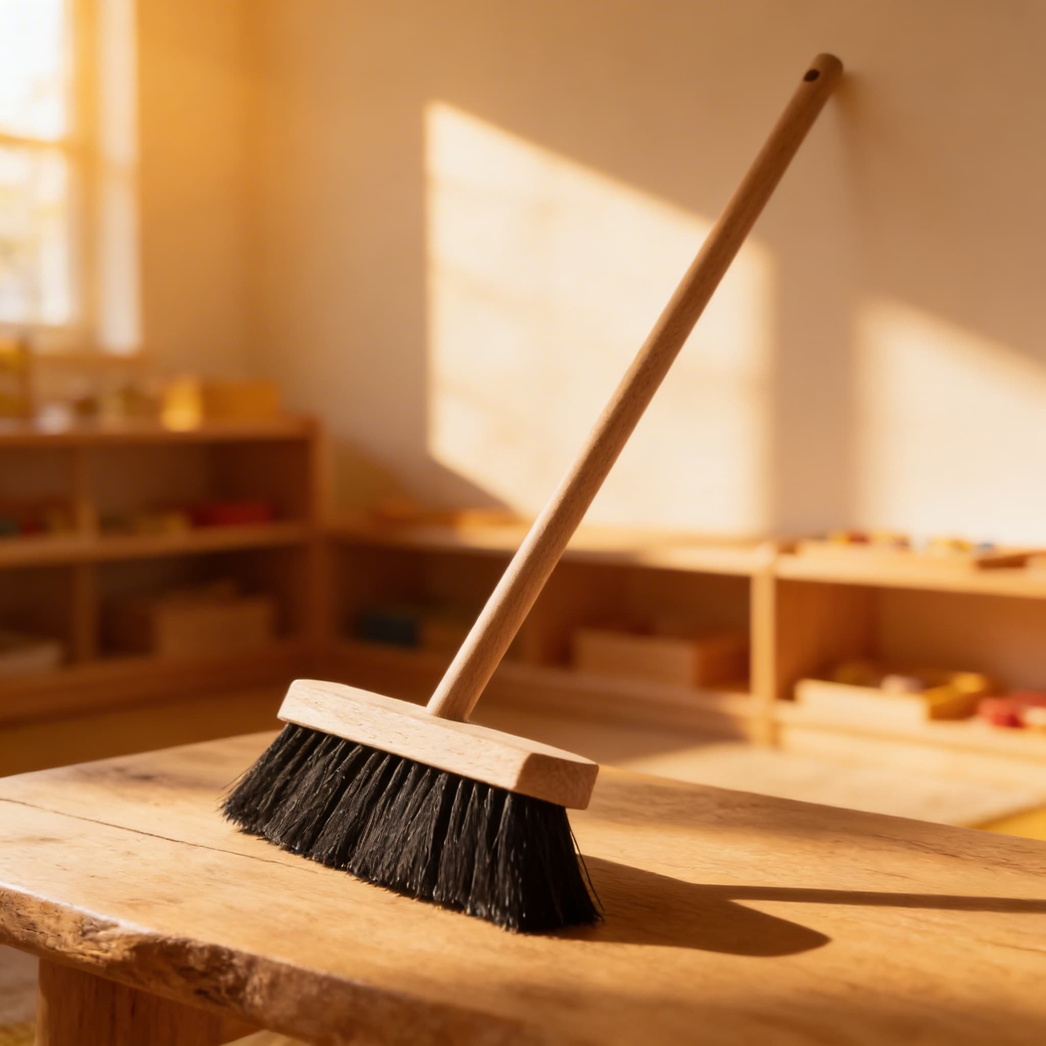 Zimmerbesen: Weich Schwarz (70 cm) — Ansicht 4