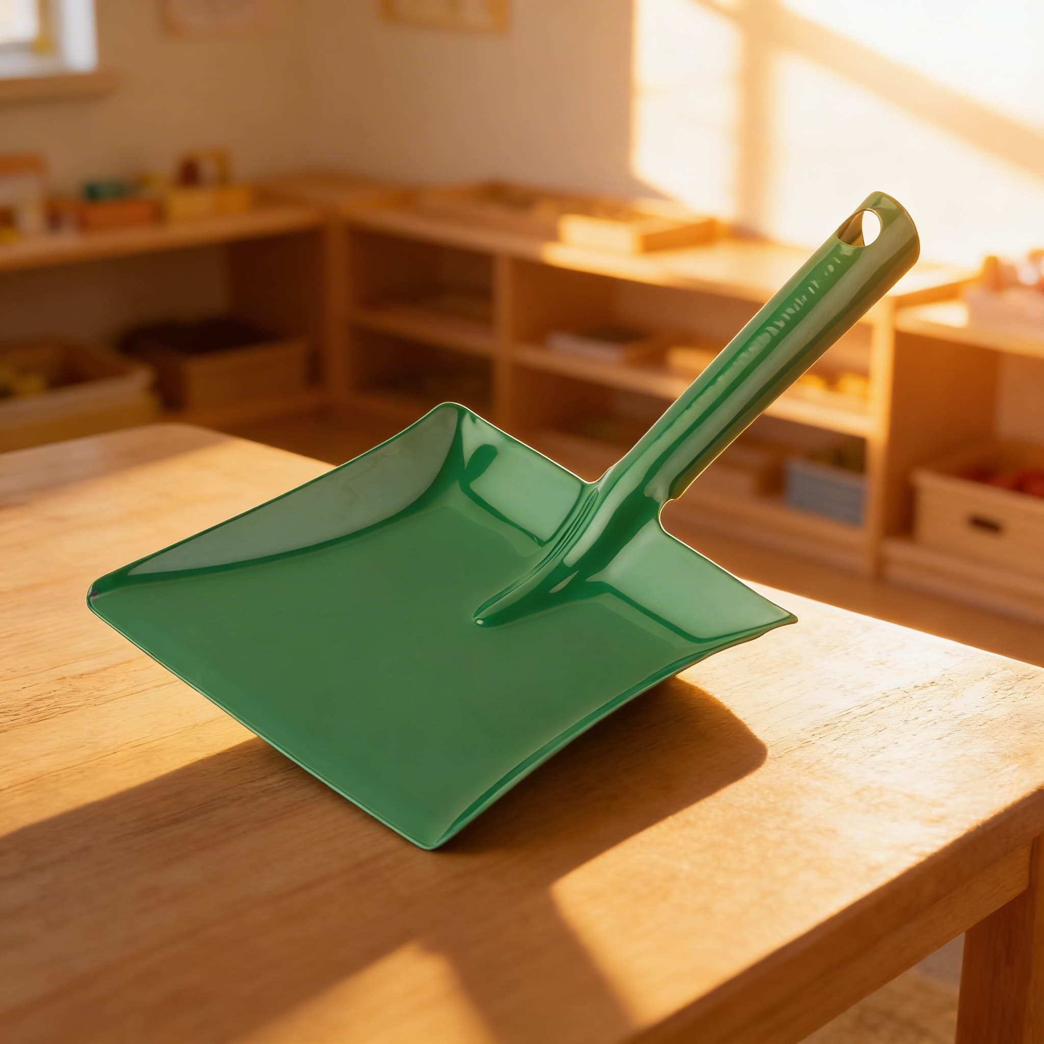 Mini-Kehrschaufel: Grün — Ansicht 4