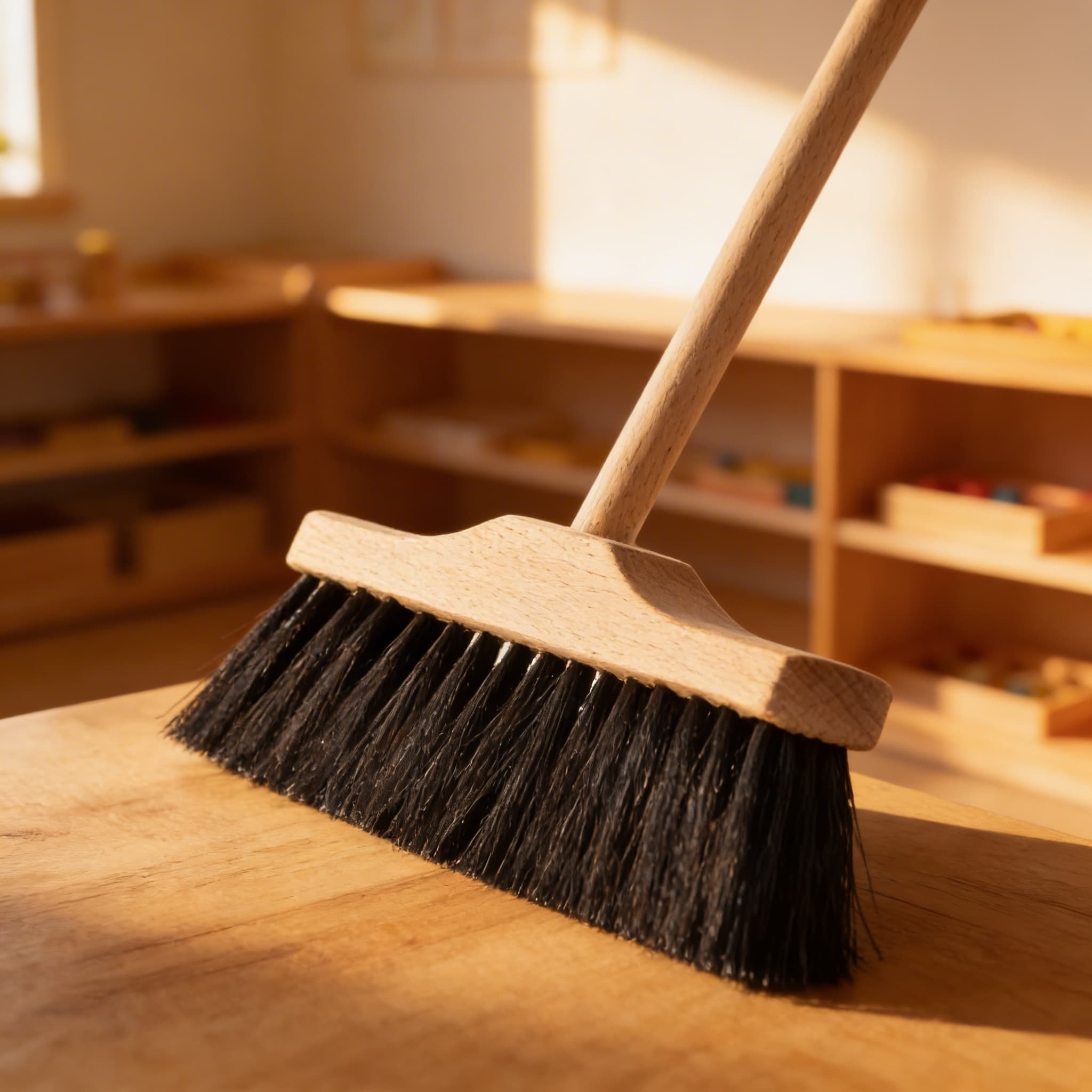 Zimmerbesen: Weich Schwarz (49 cm) — Ansicht 4