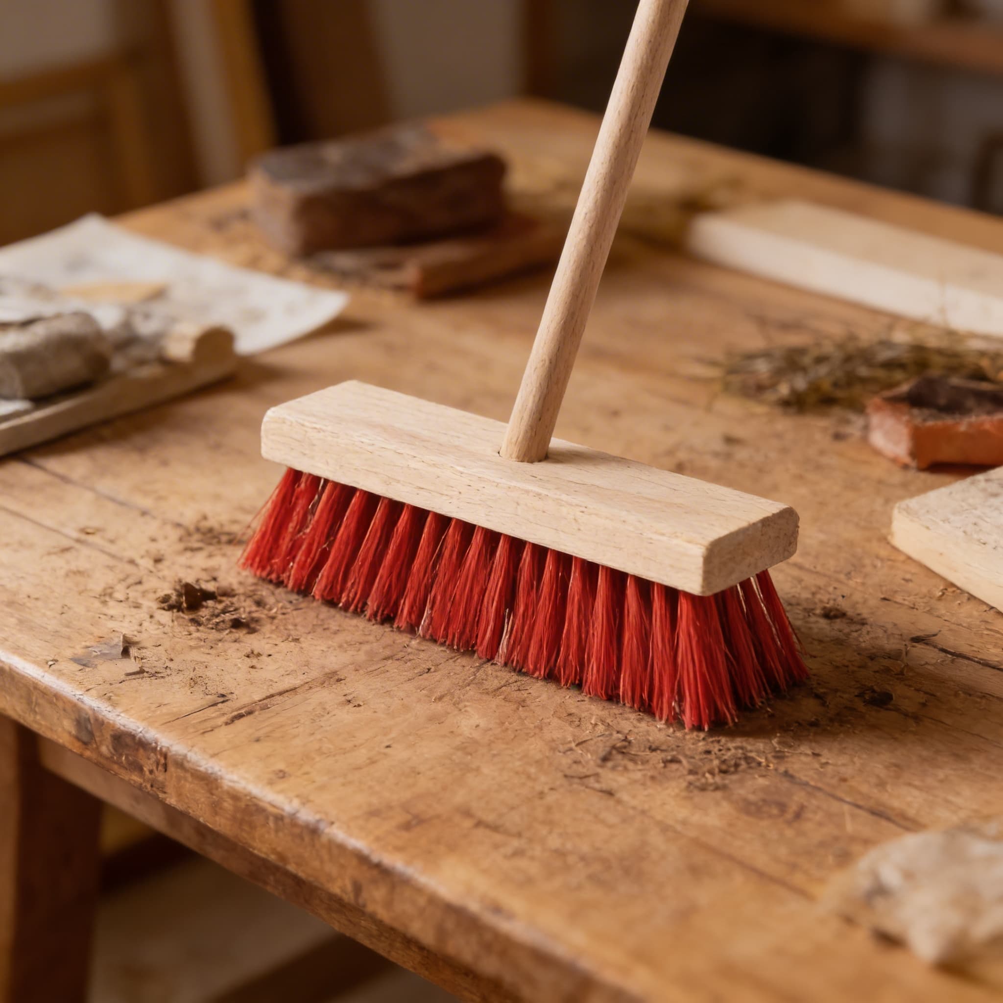 Zimmerbesen: Weich Braun (49 cm) — Ansicht 3