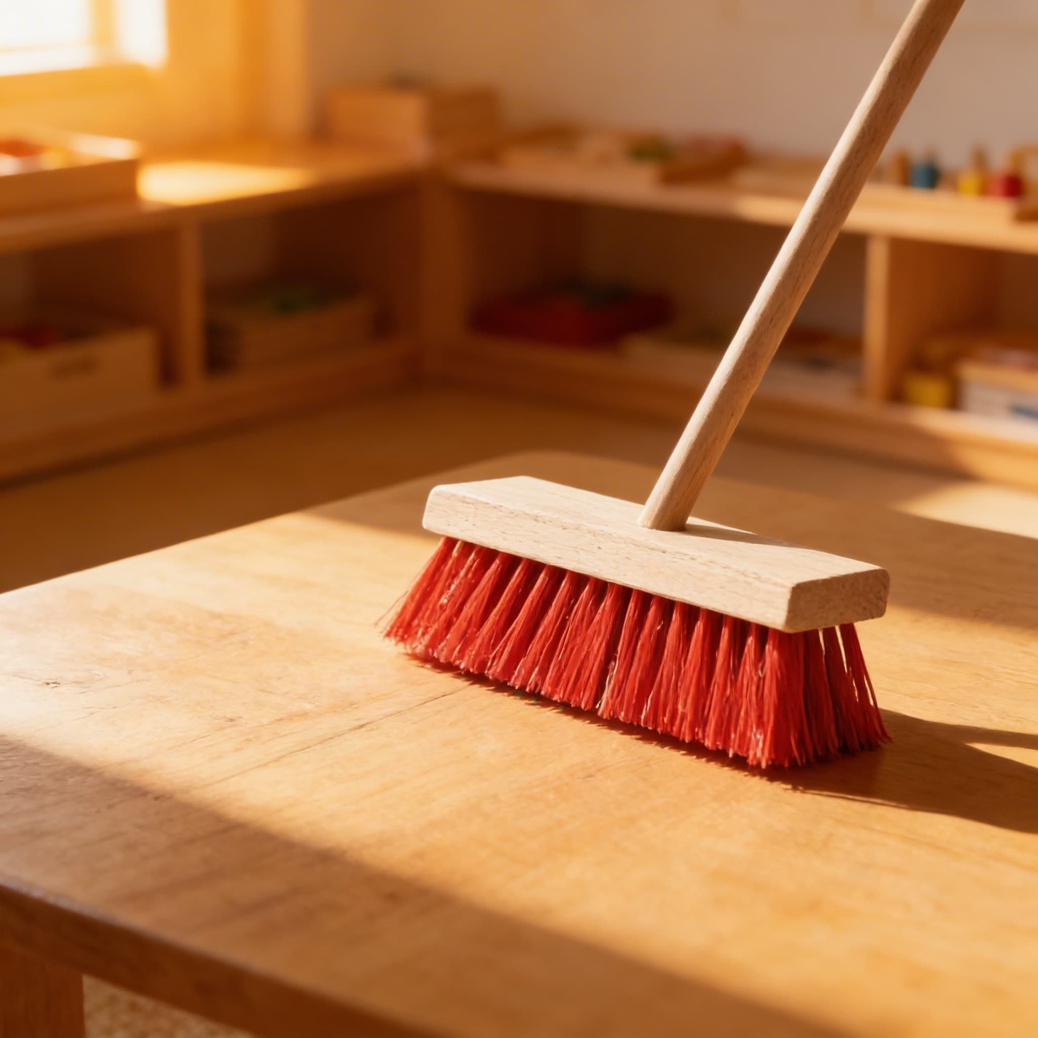 Zimmerbesen: Weich Braun (49 cm) — Ansicht 4