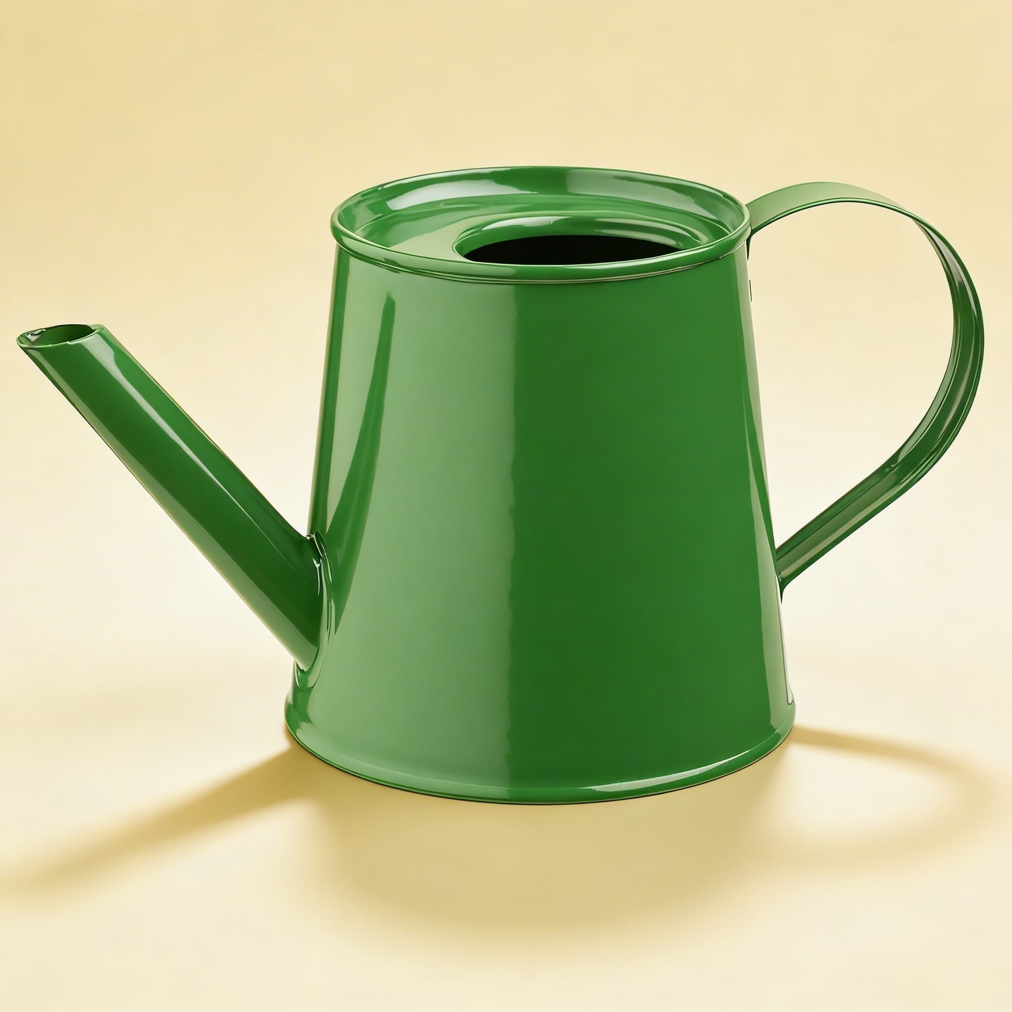 Kleine Metallgießkanne - Rot