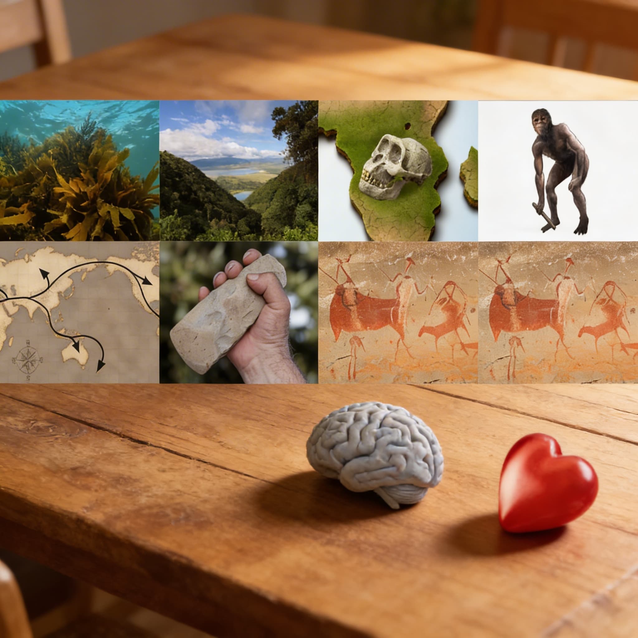 Die Ankunft des Menschen — Ansicht 3