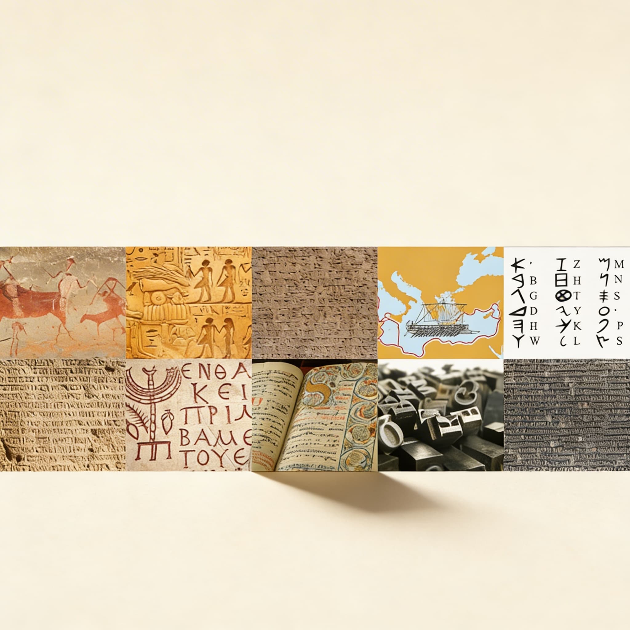 Die Geschichte der Schrift