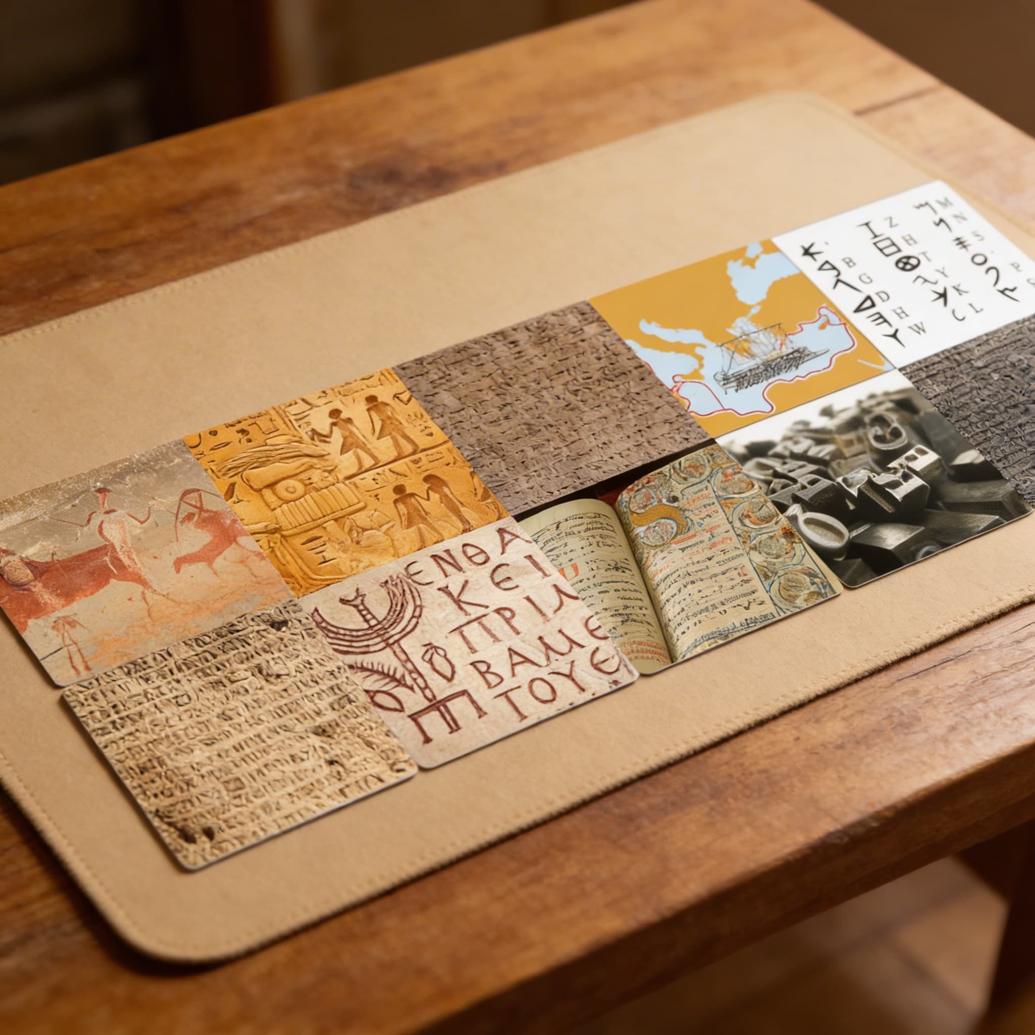 Die Geschichte der Schrift — Ansicht 3