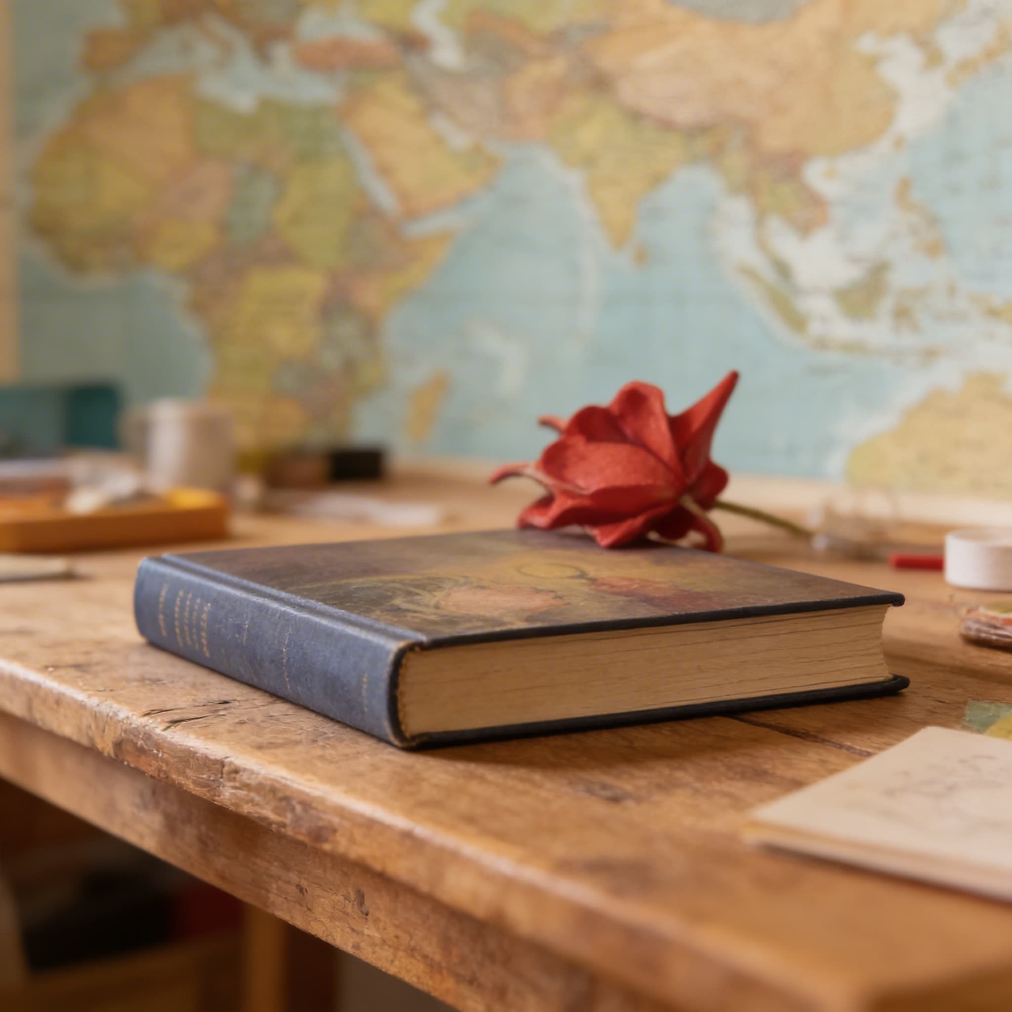 Die rote Blütenkrone — Detailansicht