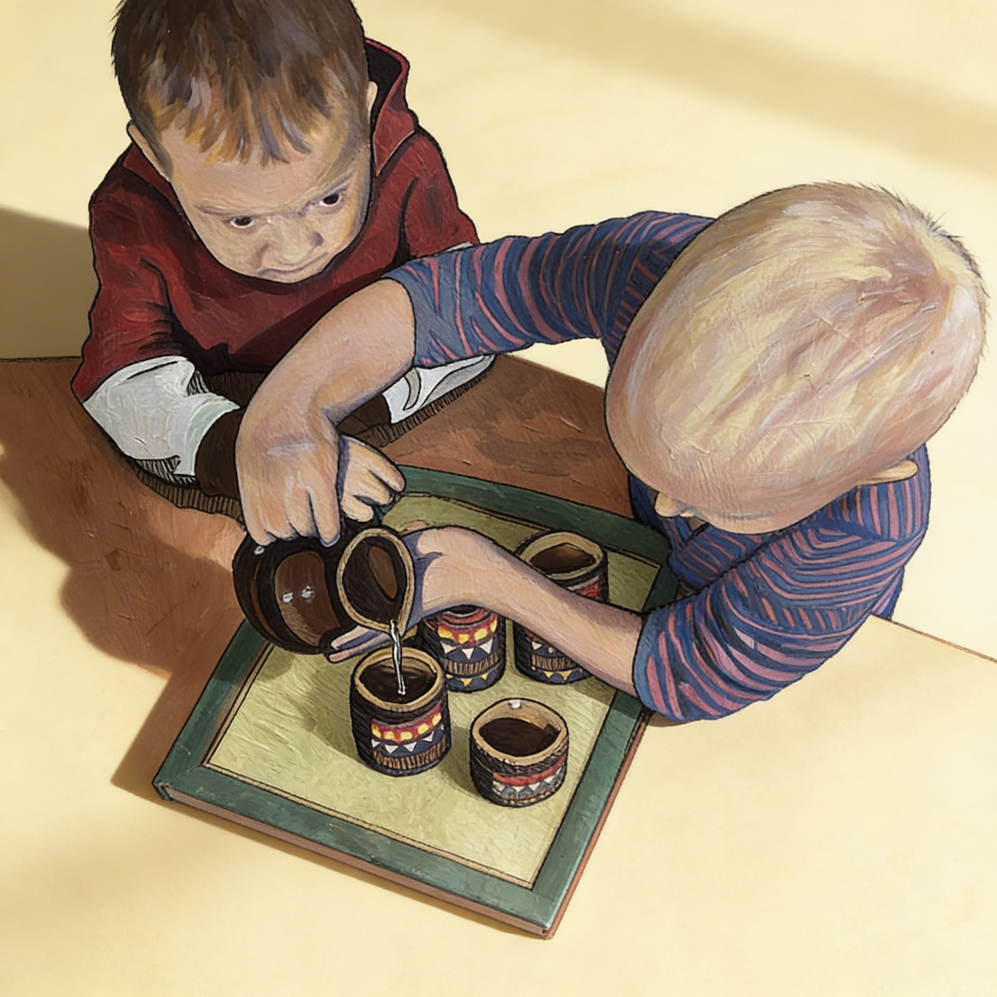 Bitte hilf mir, es selbst zu tun — Seitenansicht