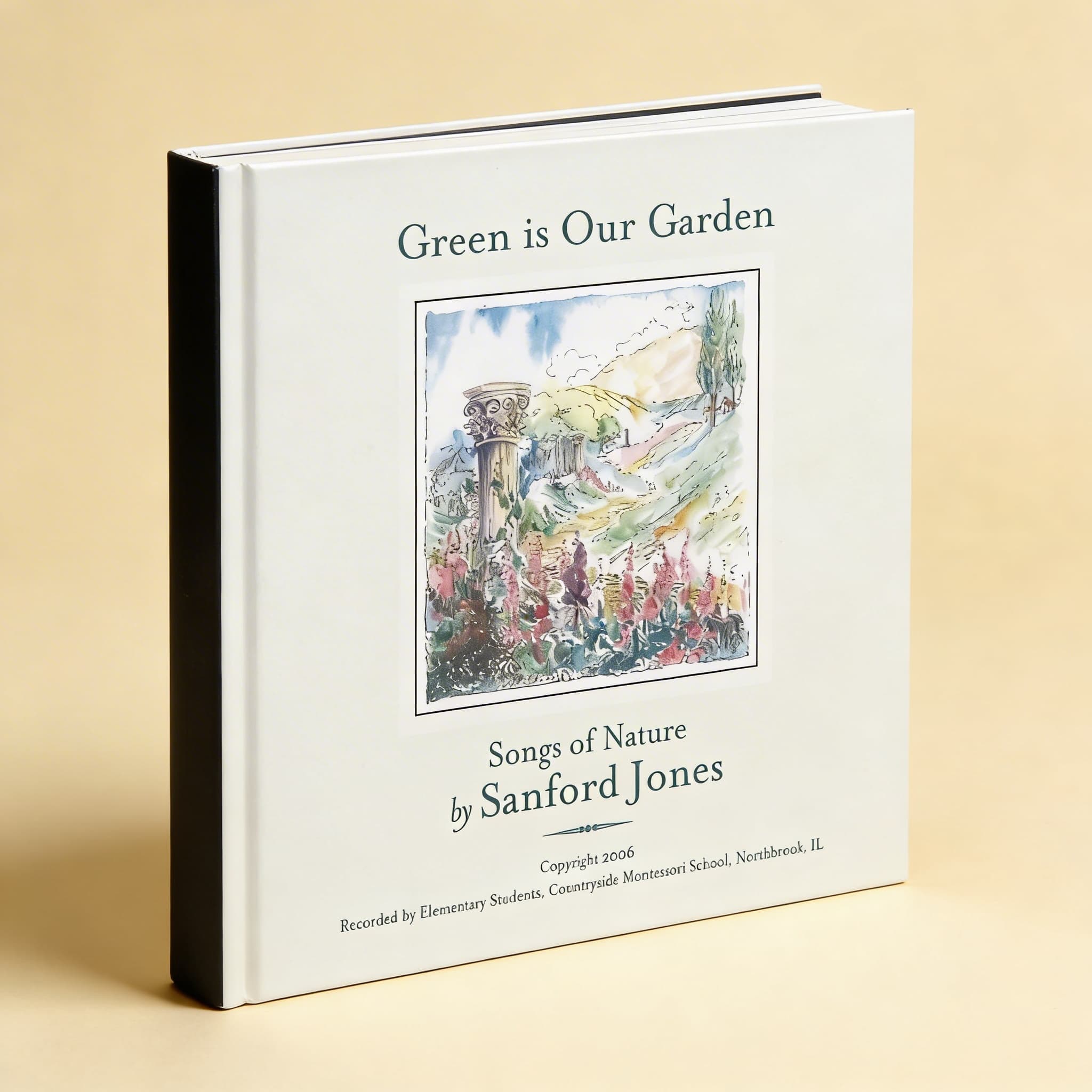CD: Zelená je naše zahrada: Písně o přírodě — Boční pohled