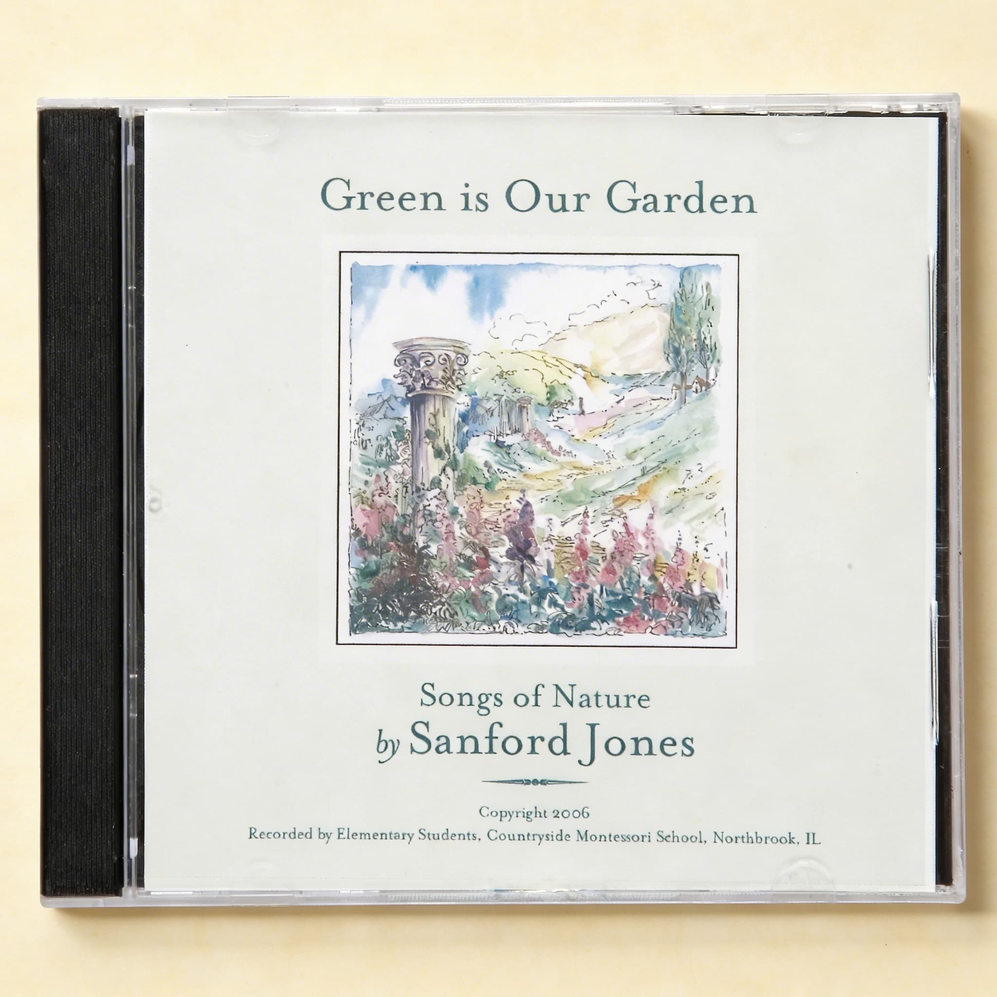 CD: Zelená je naše zahrada: Písně o přírodě — Katalogový pohled