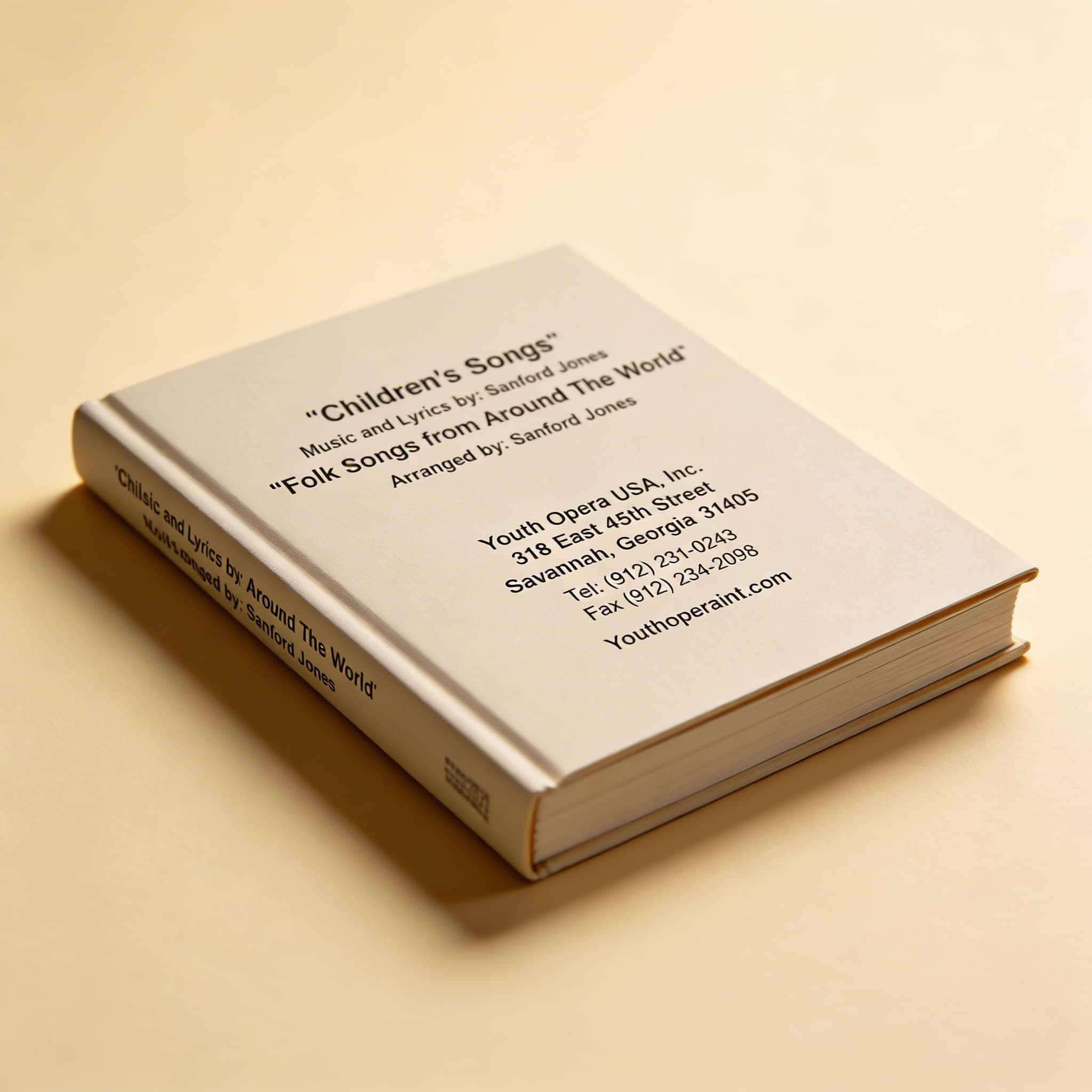 CD: Dětské / lidové písně z celého světa — Boční pohled