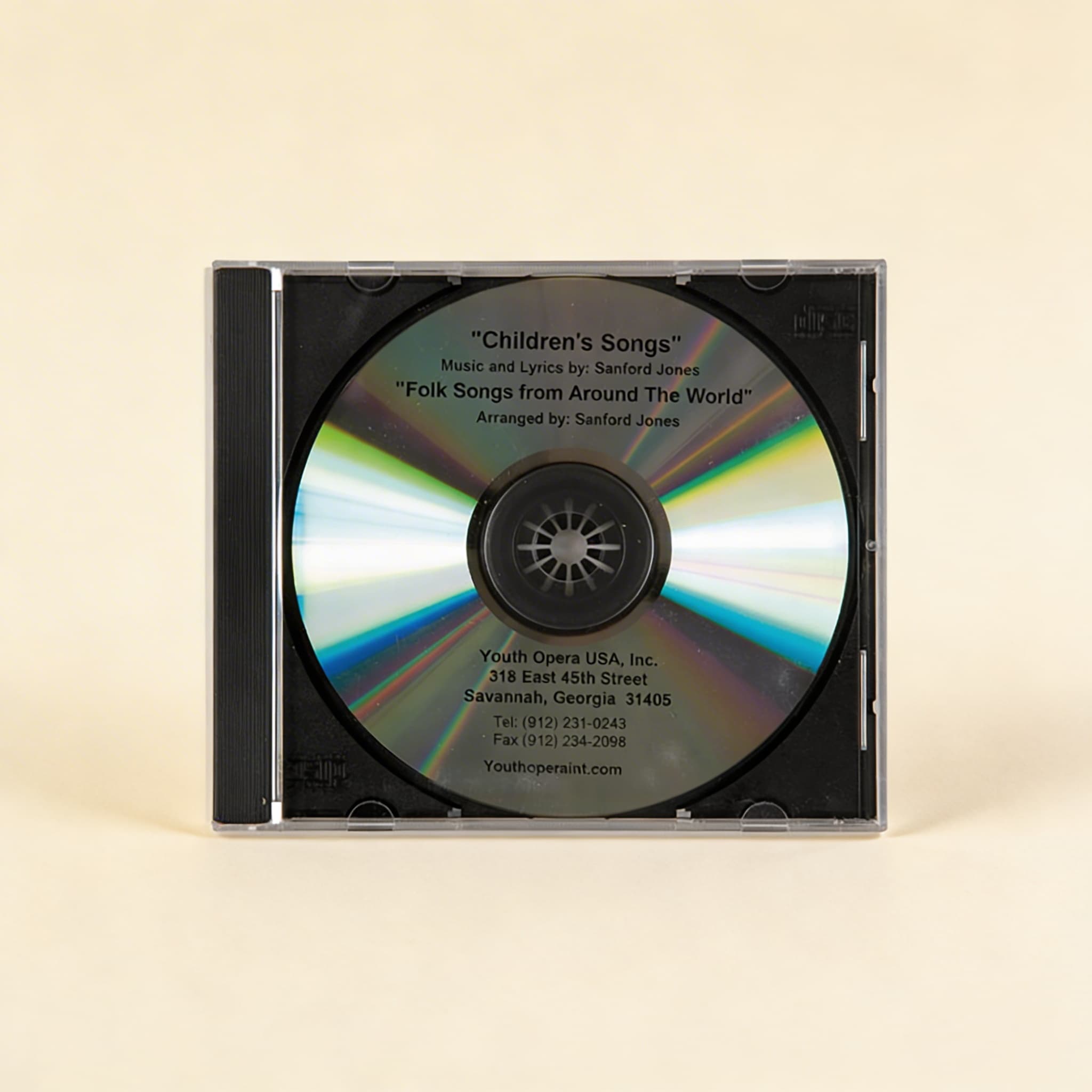 CD: Dětské / lidové písně z celého světa — Katalogový pohled