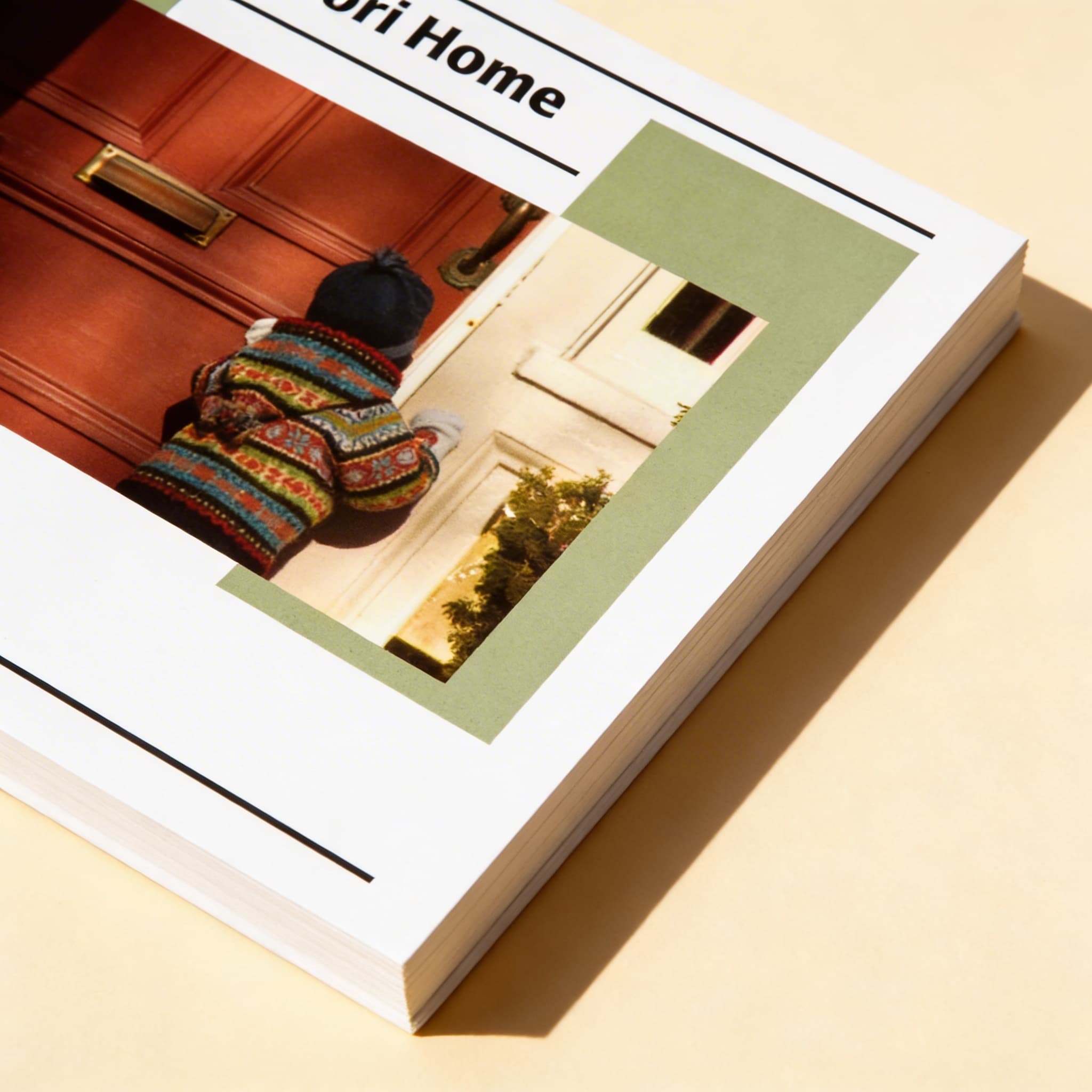 In einem Montessori-Zuhause — Seitenansicht