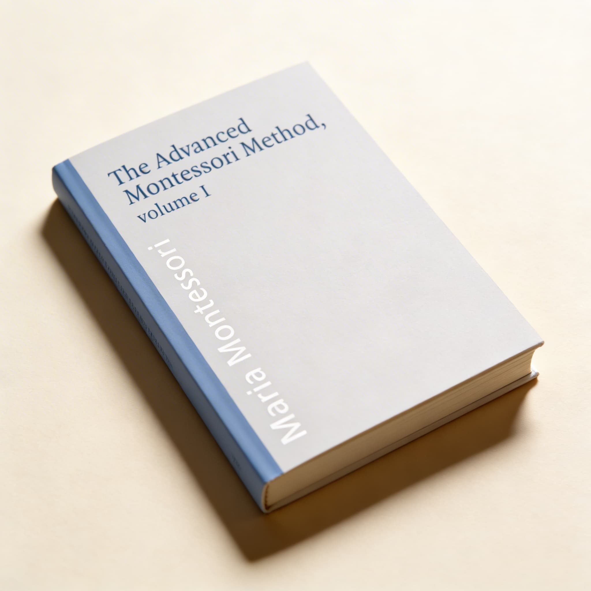 The Advanced Montessori Method: Volume 1 - Mppc