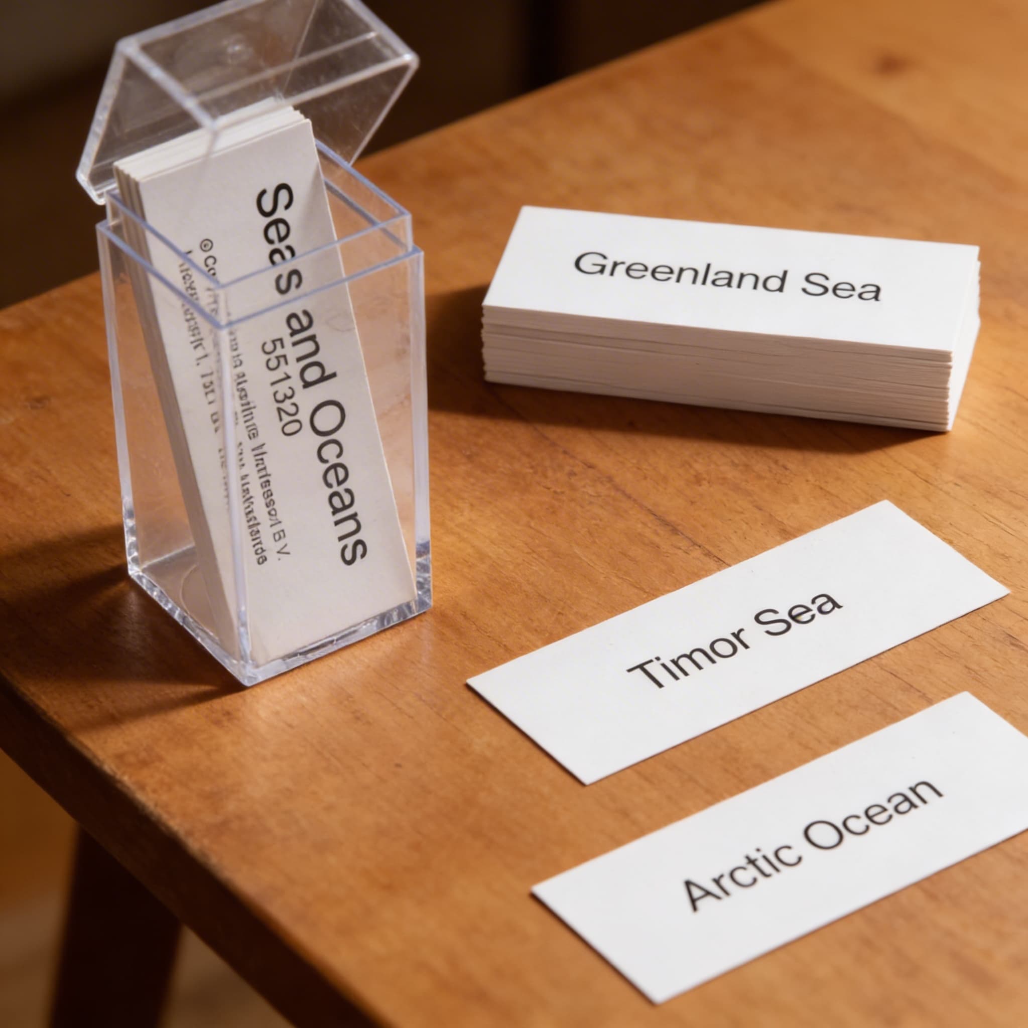 Moře a oceány: Štítky — Detailní pohled