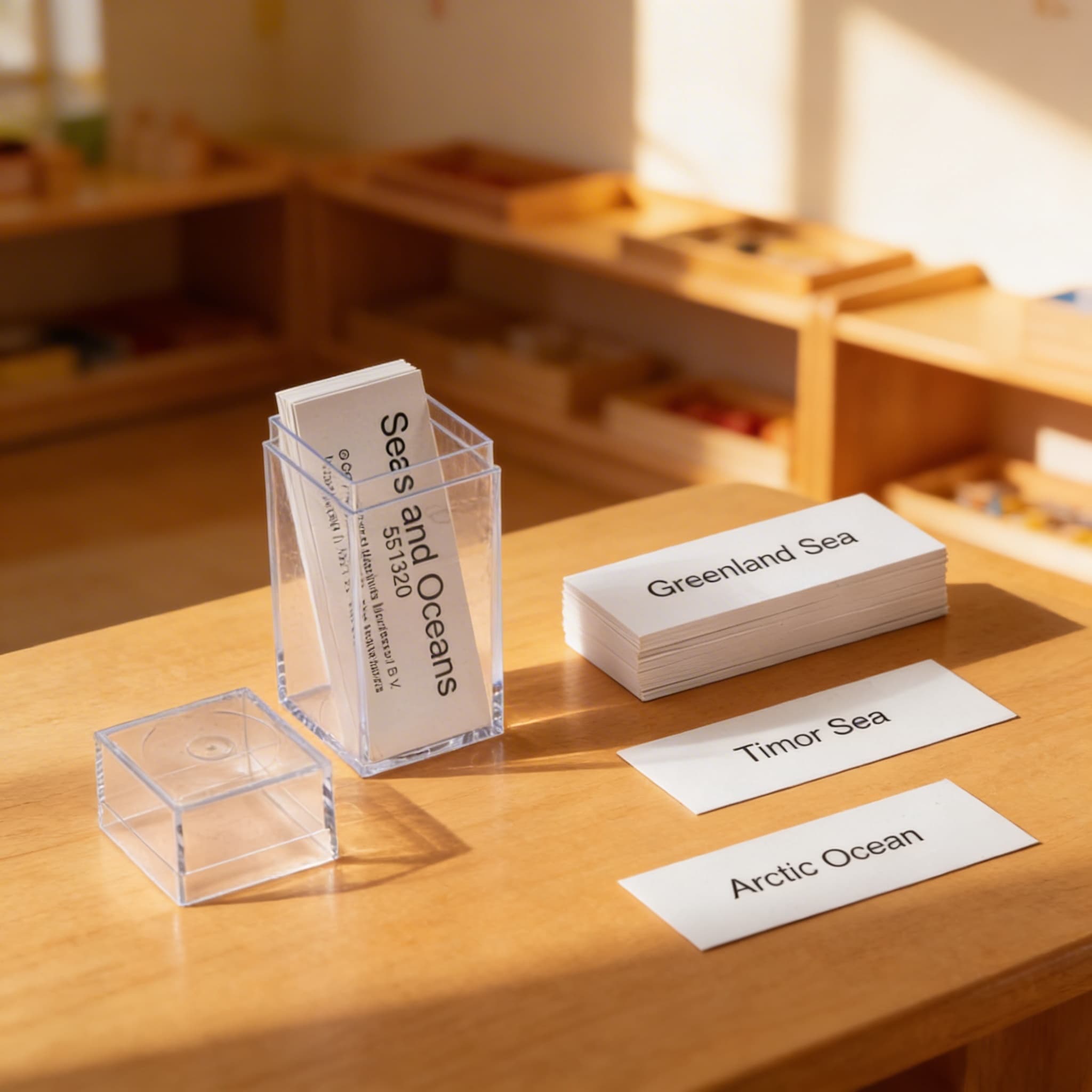 Moře a oceány: Štítky — Při použití