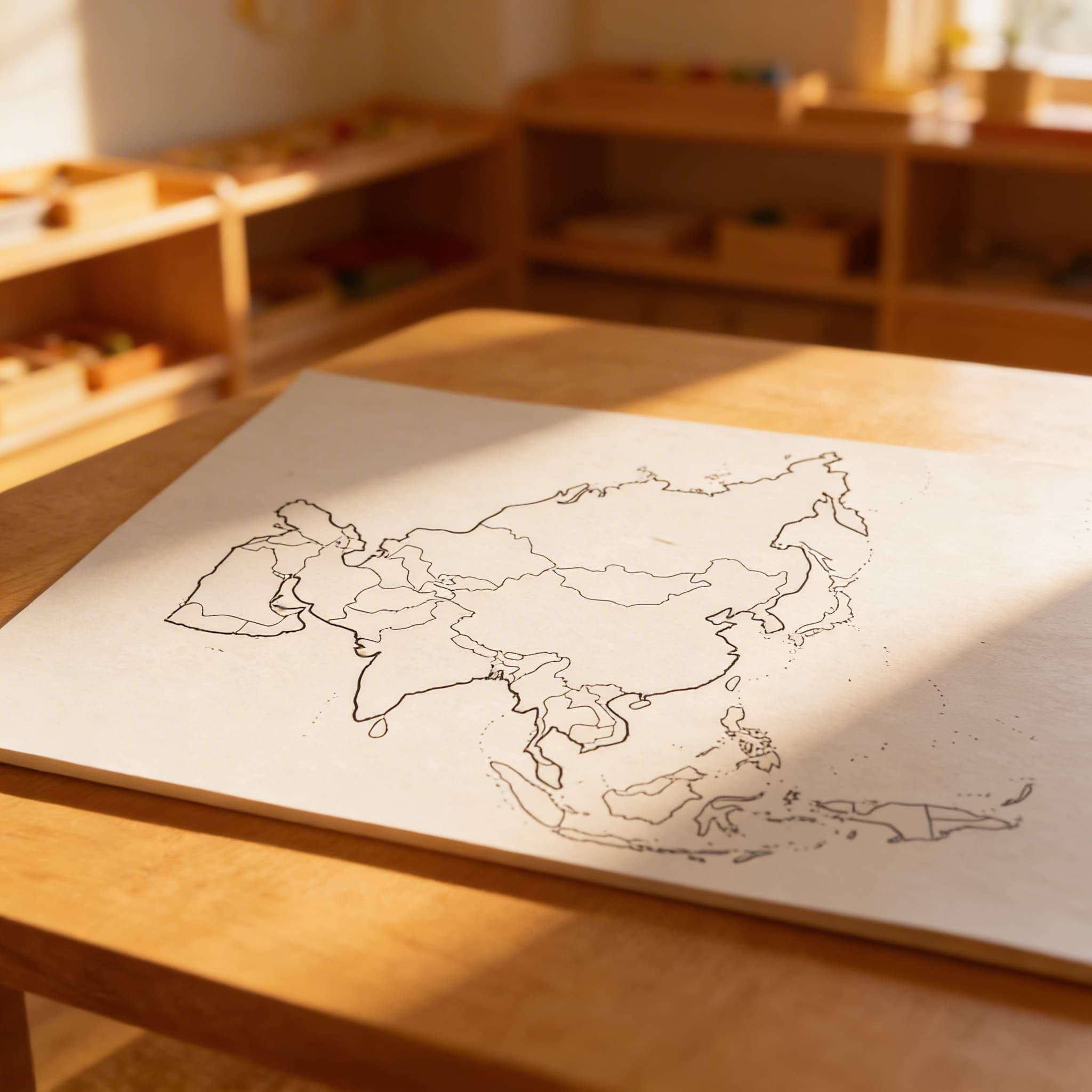 Asien: Politische Karte (50) — Ansicht 4