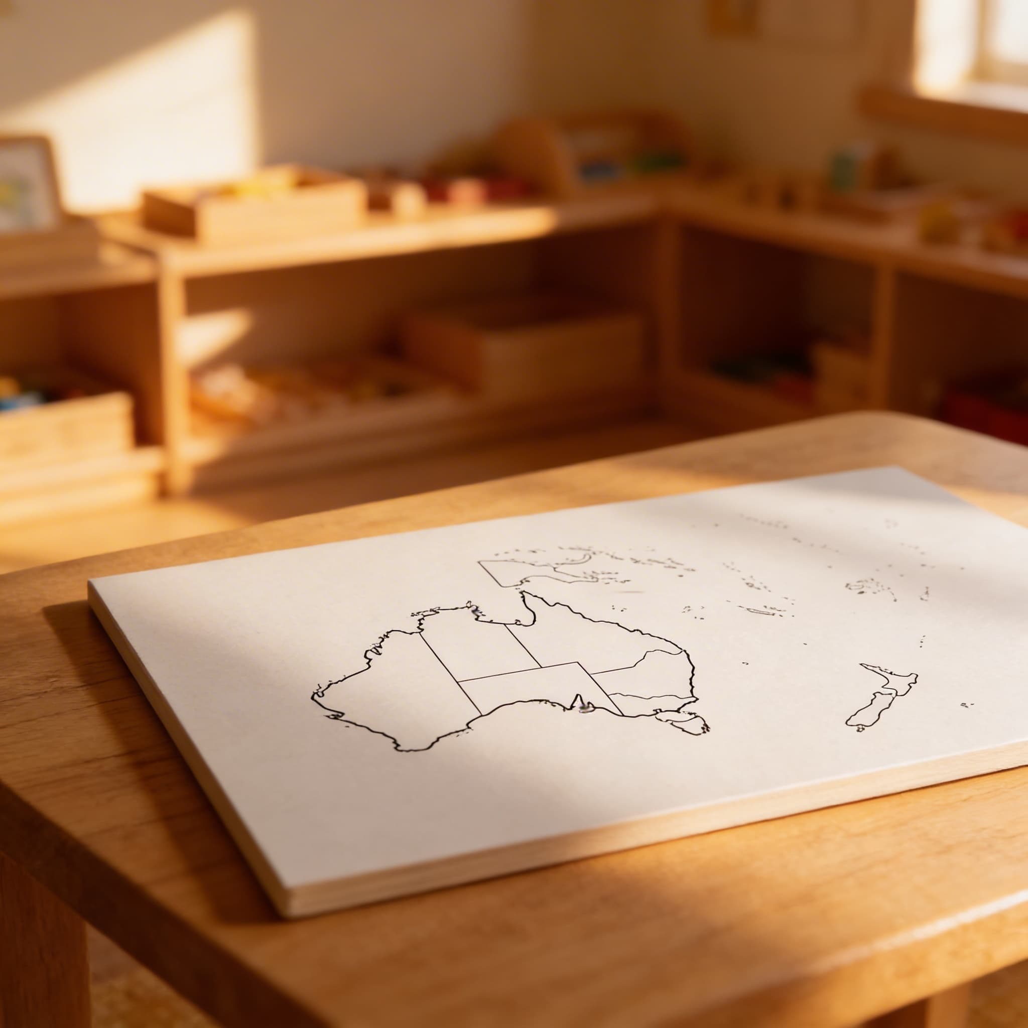 Australien: Bundesstaatsgrenzkarten — 50er-Pack — Ansicht 4