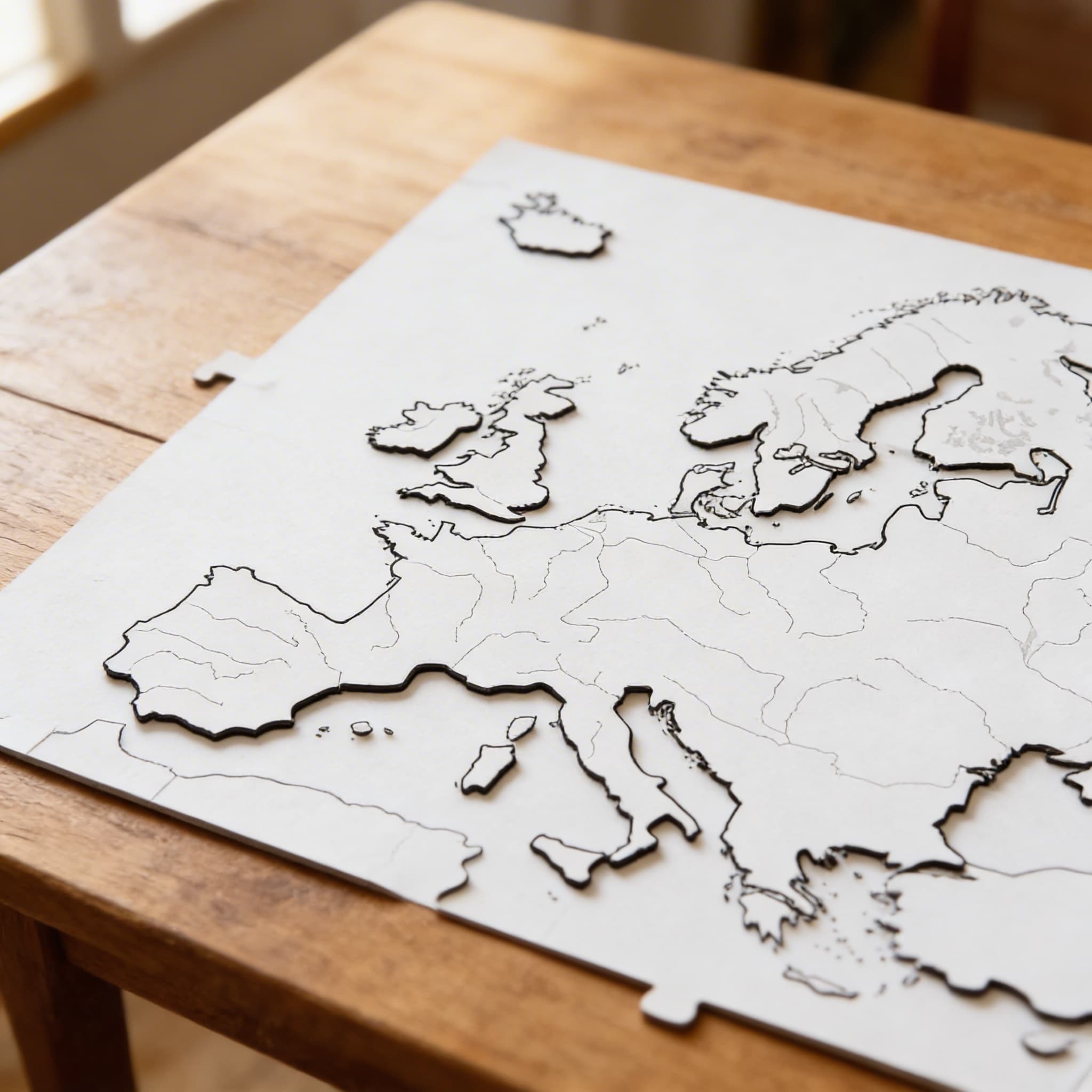 Europa: Wasserstraßen (50) — Ansicht 3