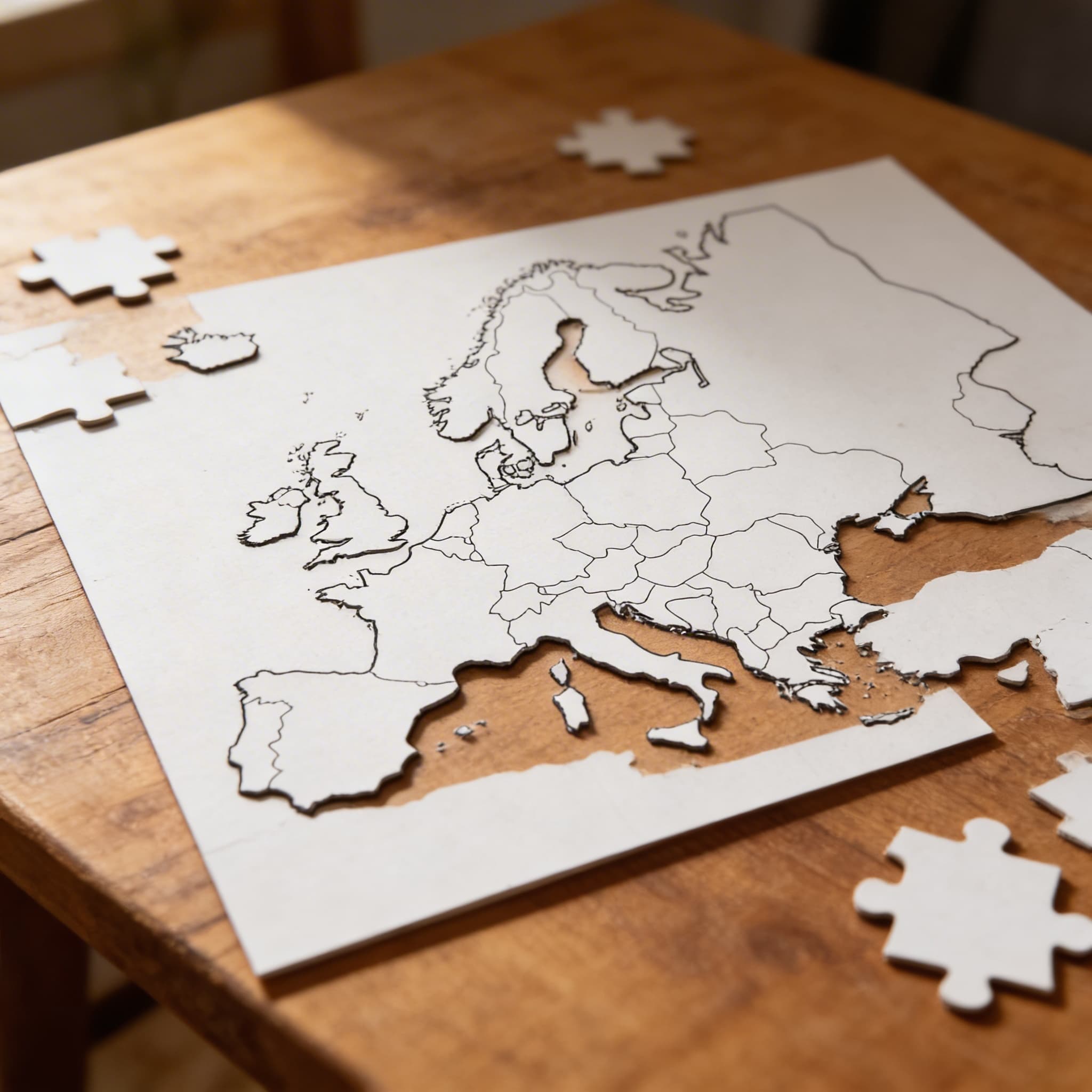 Europa: Politische Karte (50) — Ansicht 3