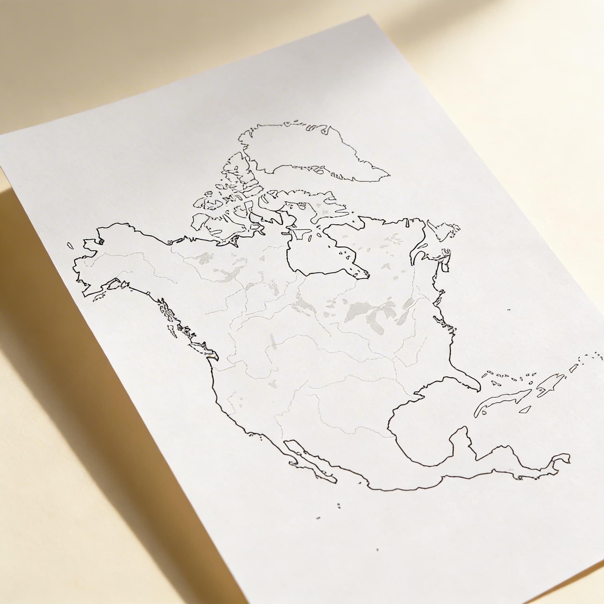 Nordamerika: Wasserstraßen (50) — Ansicht 2