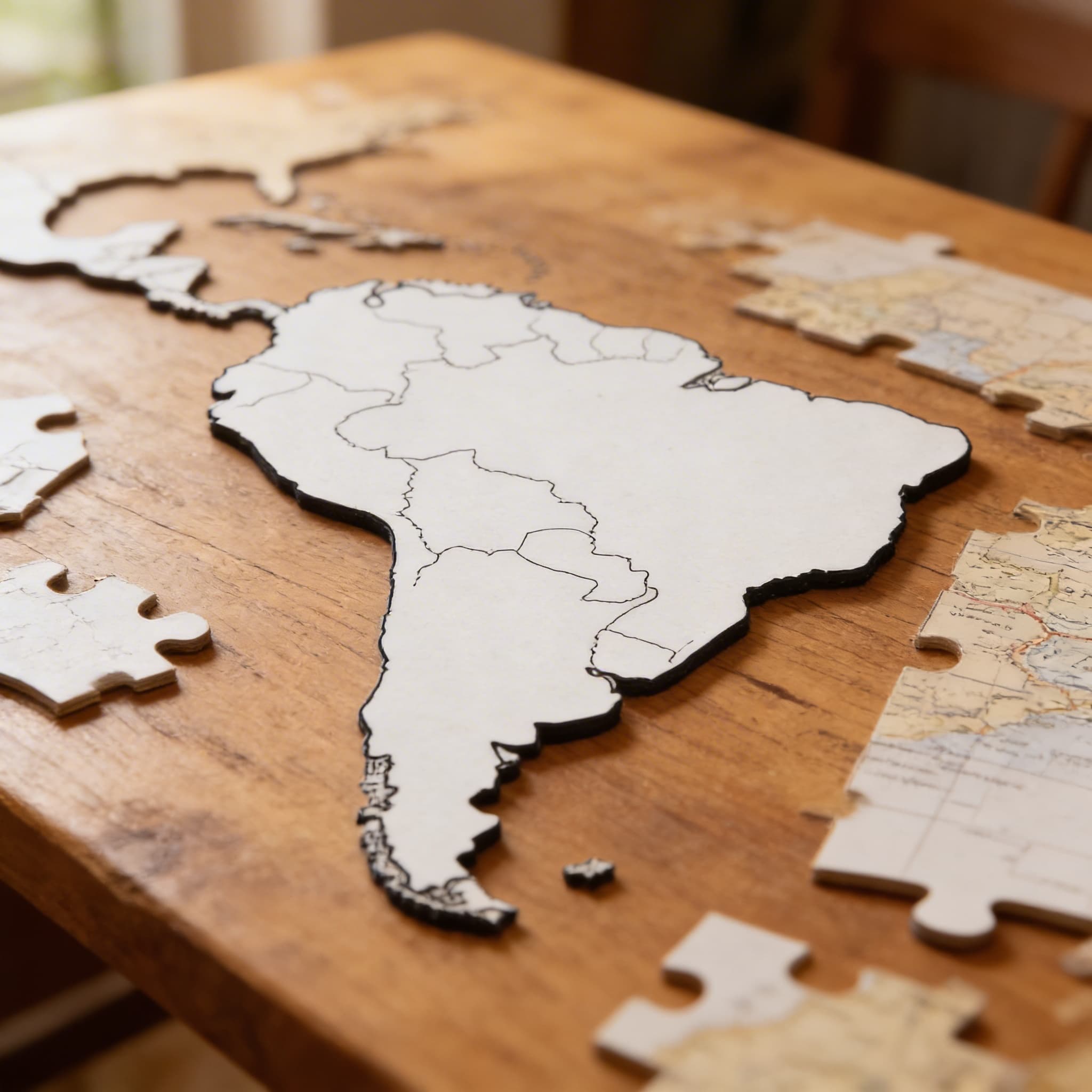 Südamerika: Umriss (50) — Ansicht 3