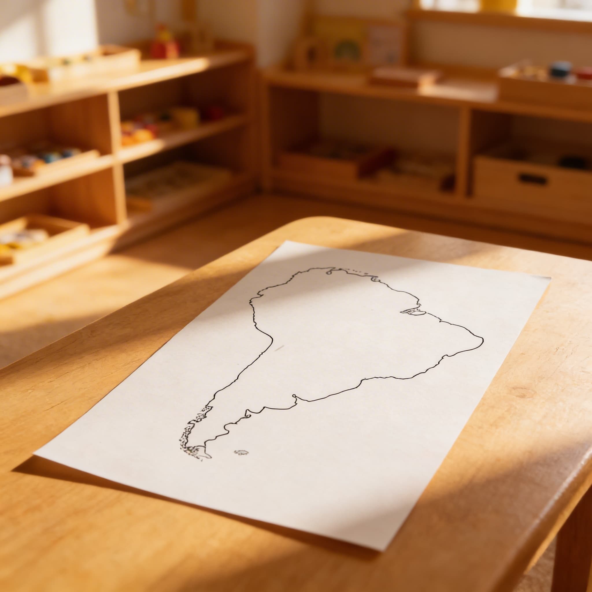 Südamerika: Umriss (50) — Ansicht 4