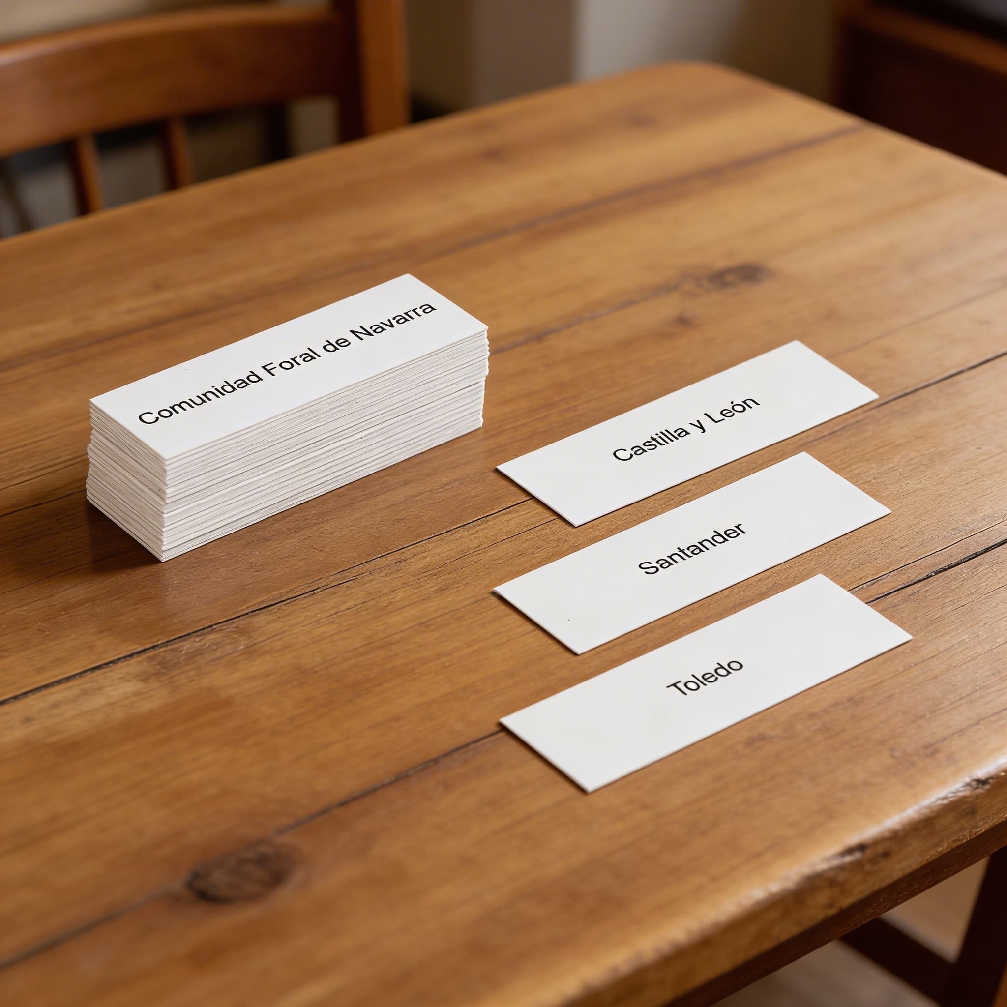 Španělsko: Popisky — Příslušenství k puzzle mapám — Detailní pohled