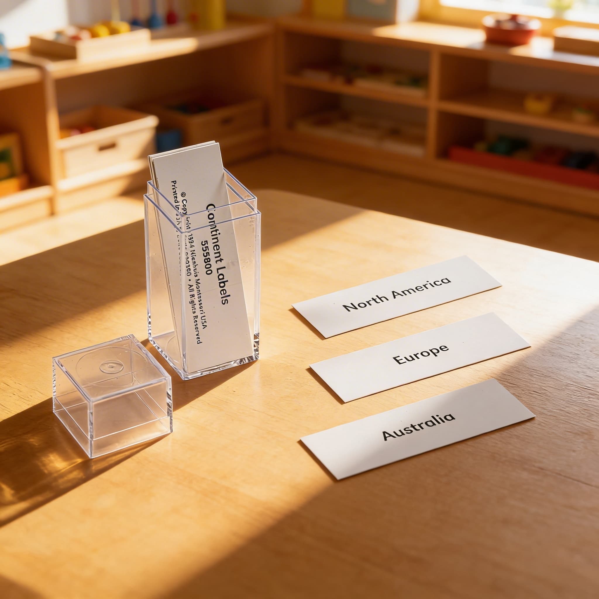 Kontinent: Popisky — Při použití