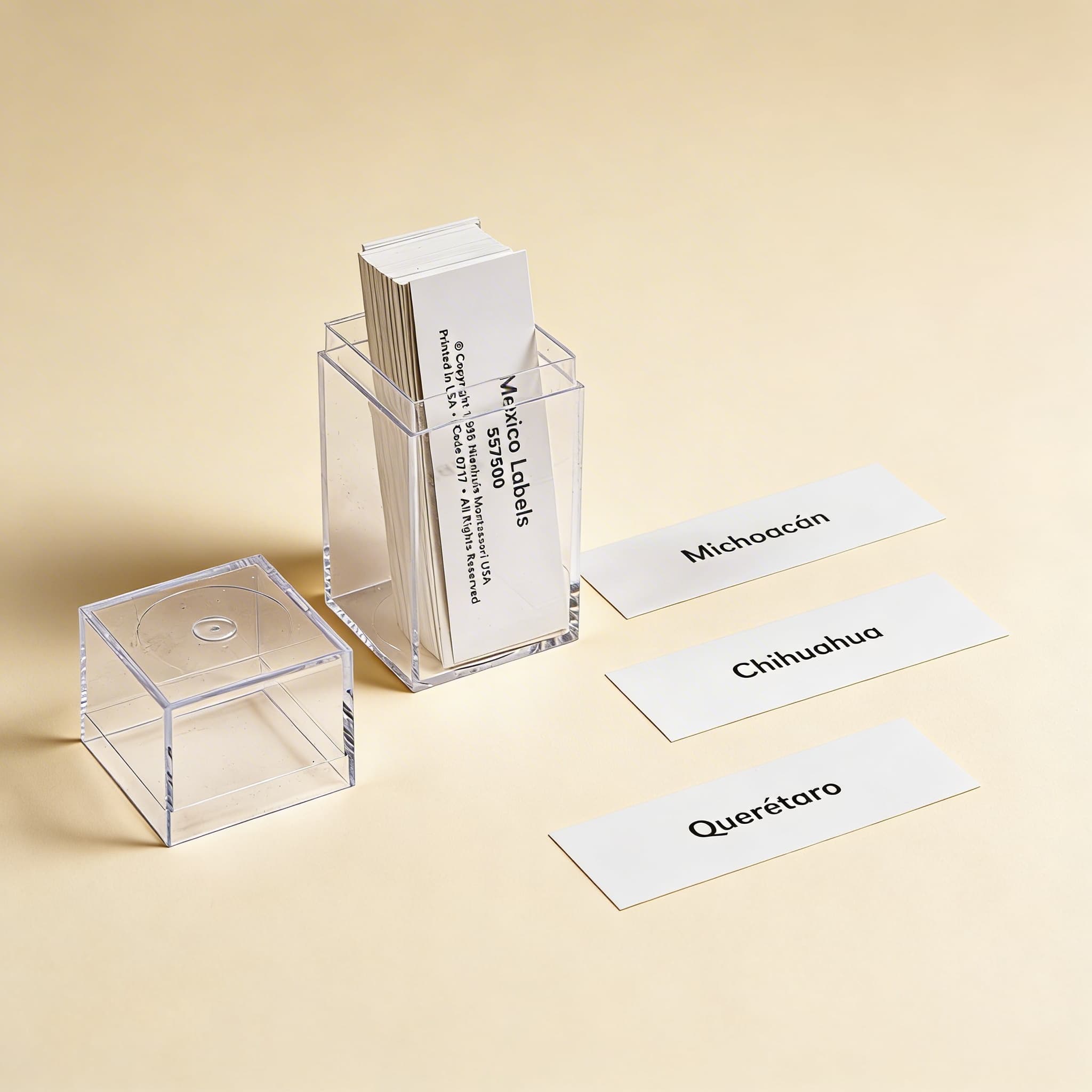 Mexiko: Popisky — Příslušenství k puzzle mapám — Katalogový pohled