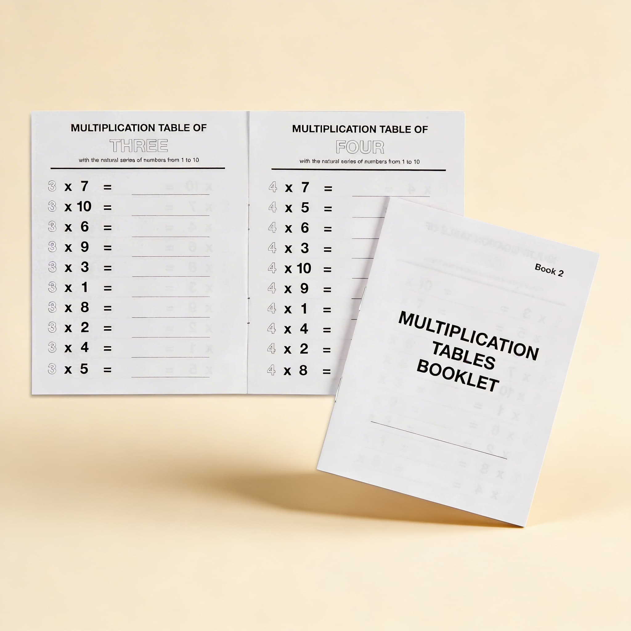 Sešit tabulek násobení: 2 — Katalogový pohled