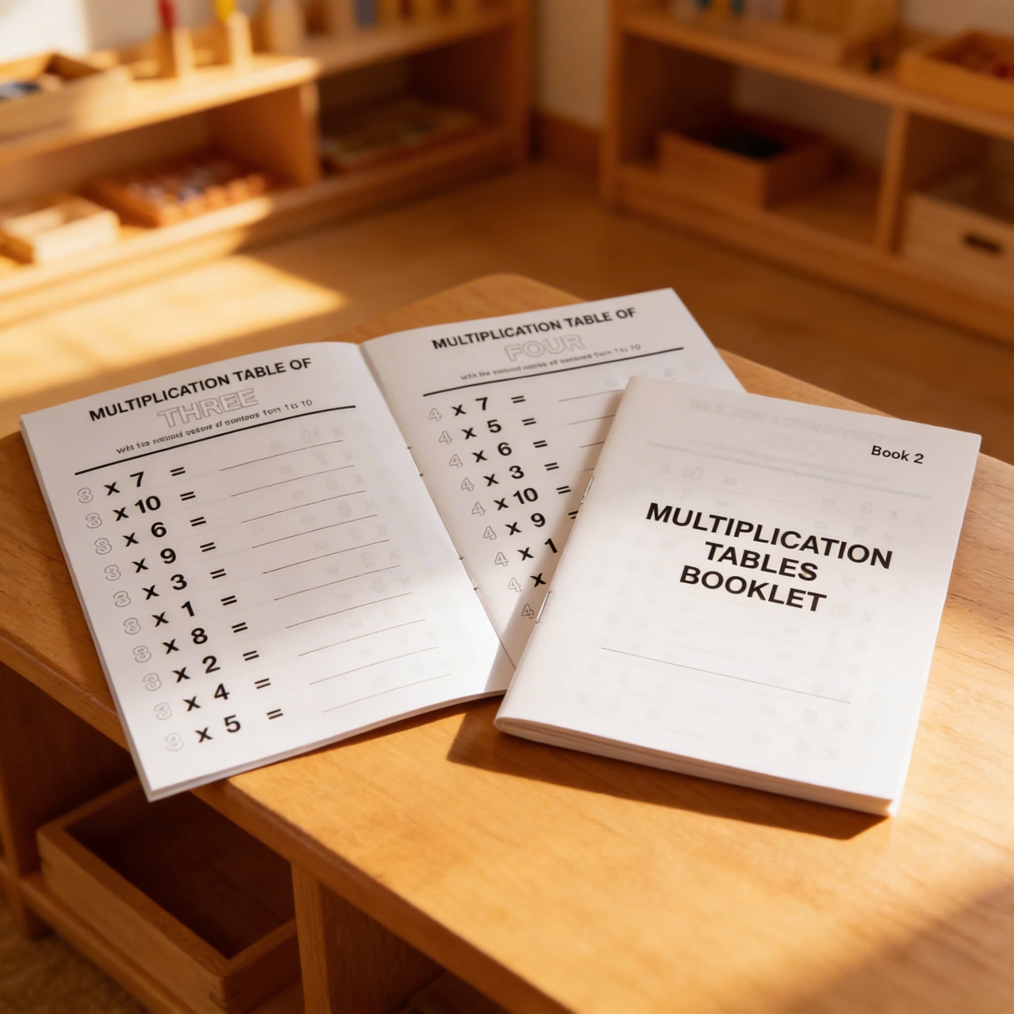 Sešit tabulek násobení: 2 — Při použití