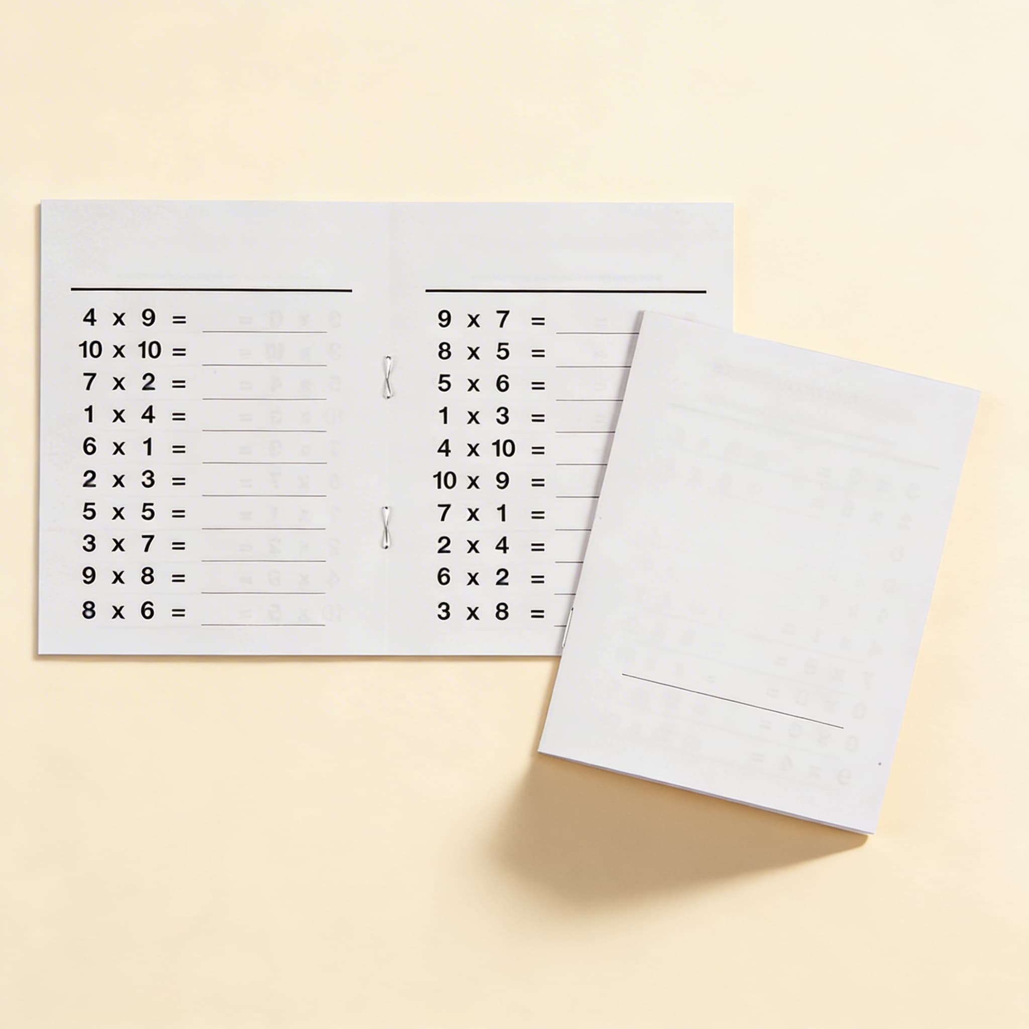 Sešit tabulek násobení: 3 — Katalogový pohled