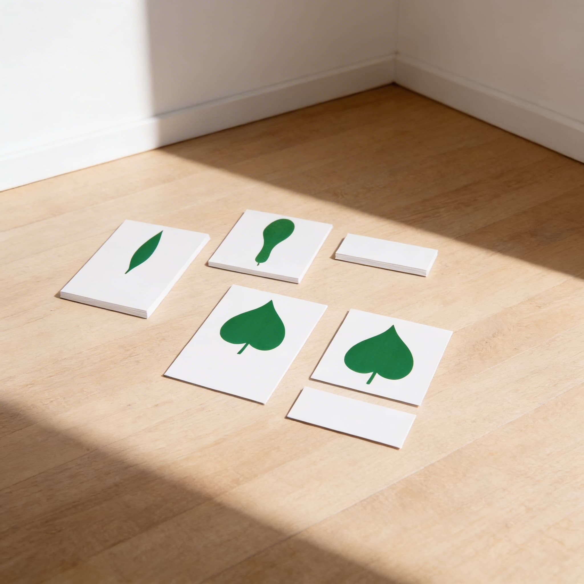 Nomenklaturkarten für den Botanikschrank