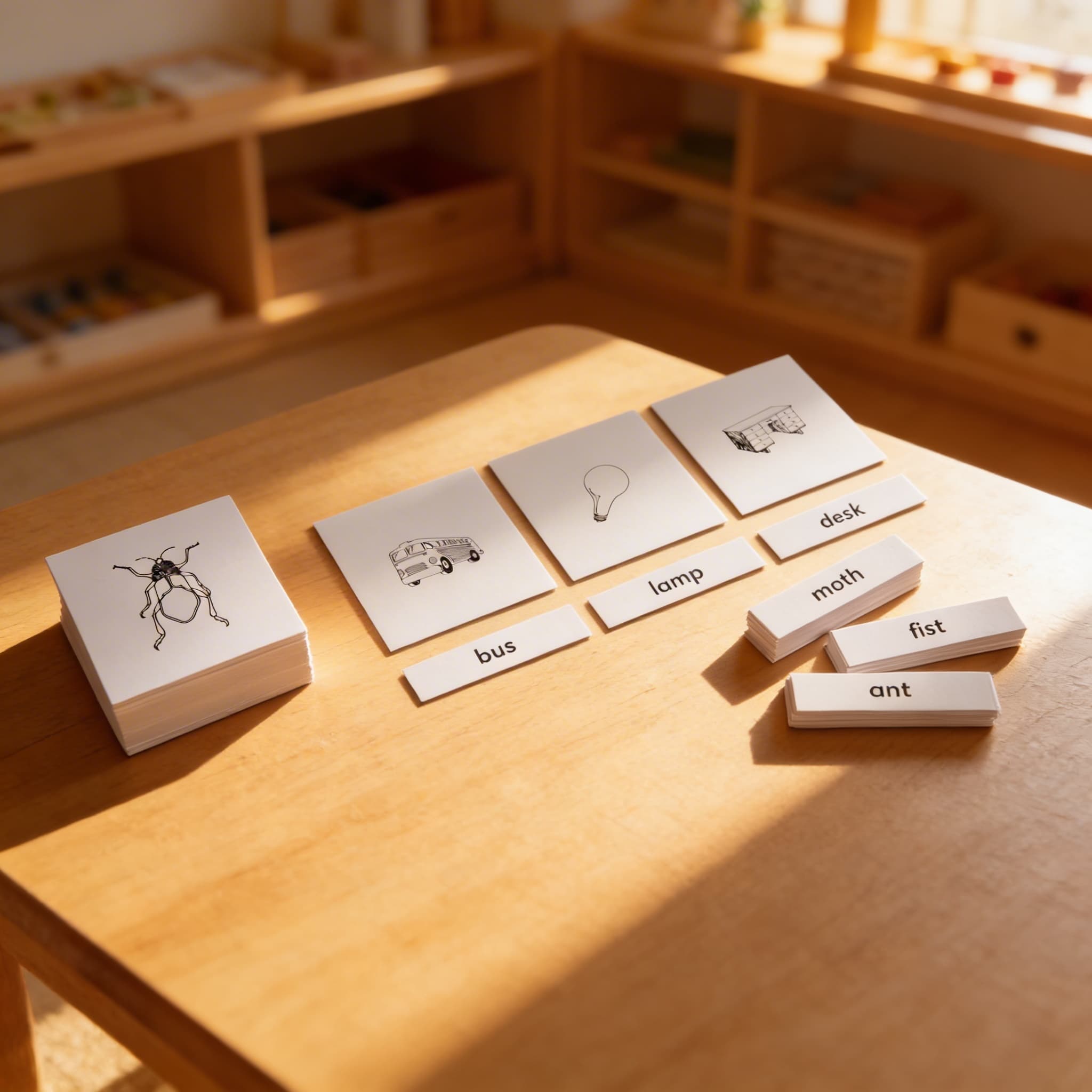 Fonetické obrázky a popisky — Při použití