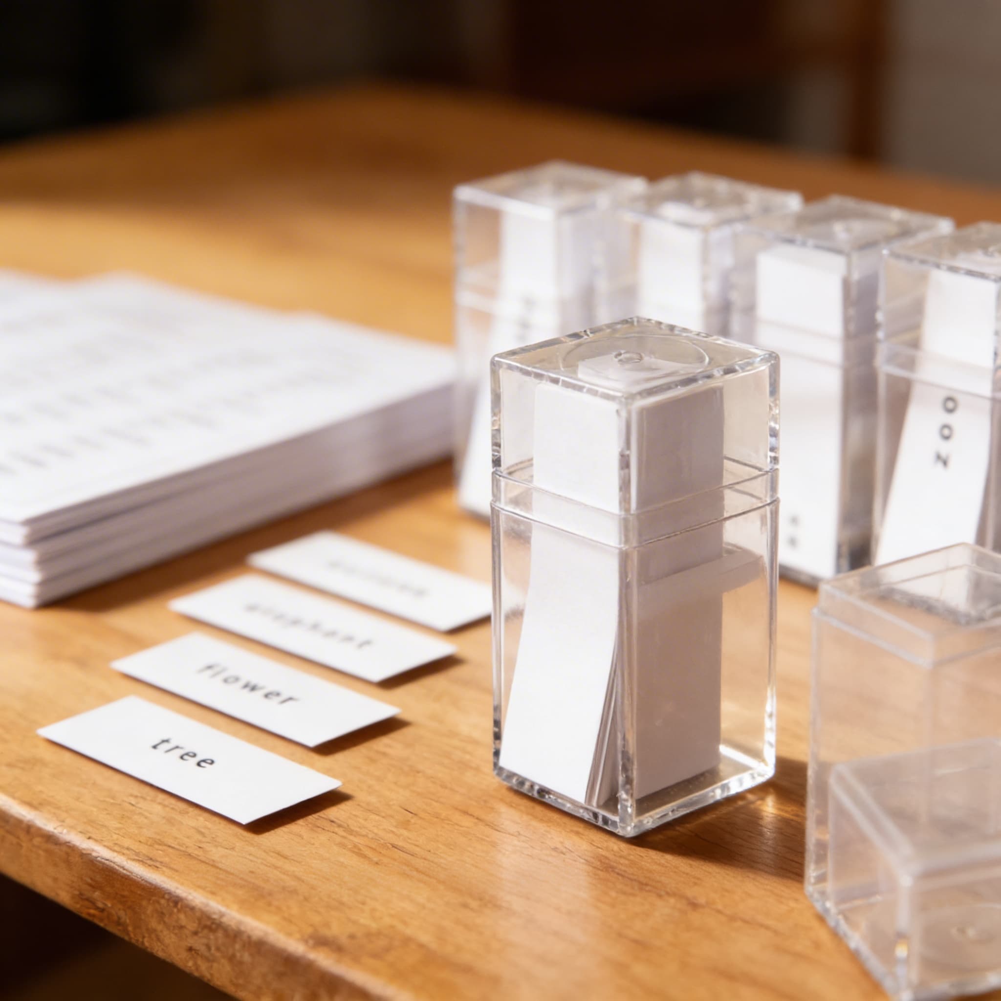 Singular- und Plural-Substantivübungen — Ansicht 3