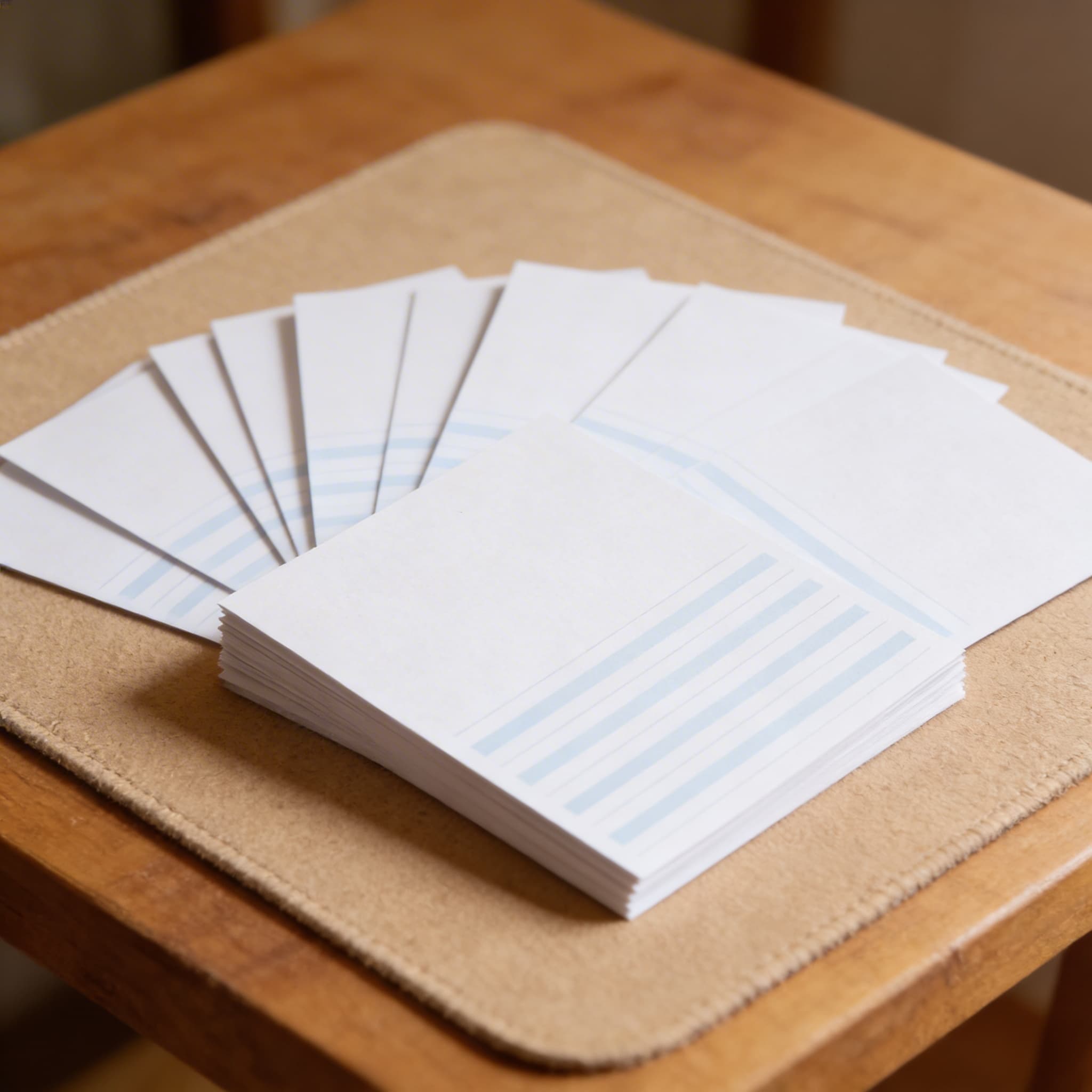 Schreibpapier: Blaue Linien - 8,5 × 11 Zoll (500) — Ansicht 3